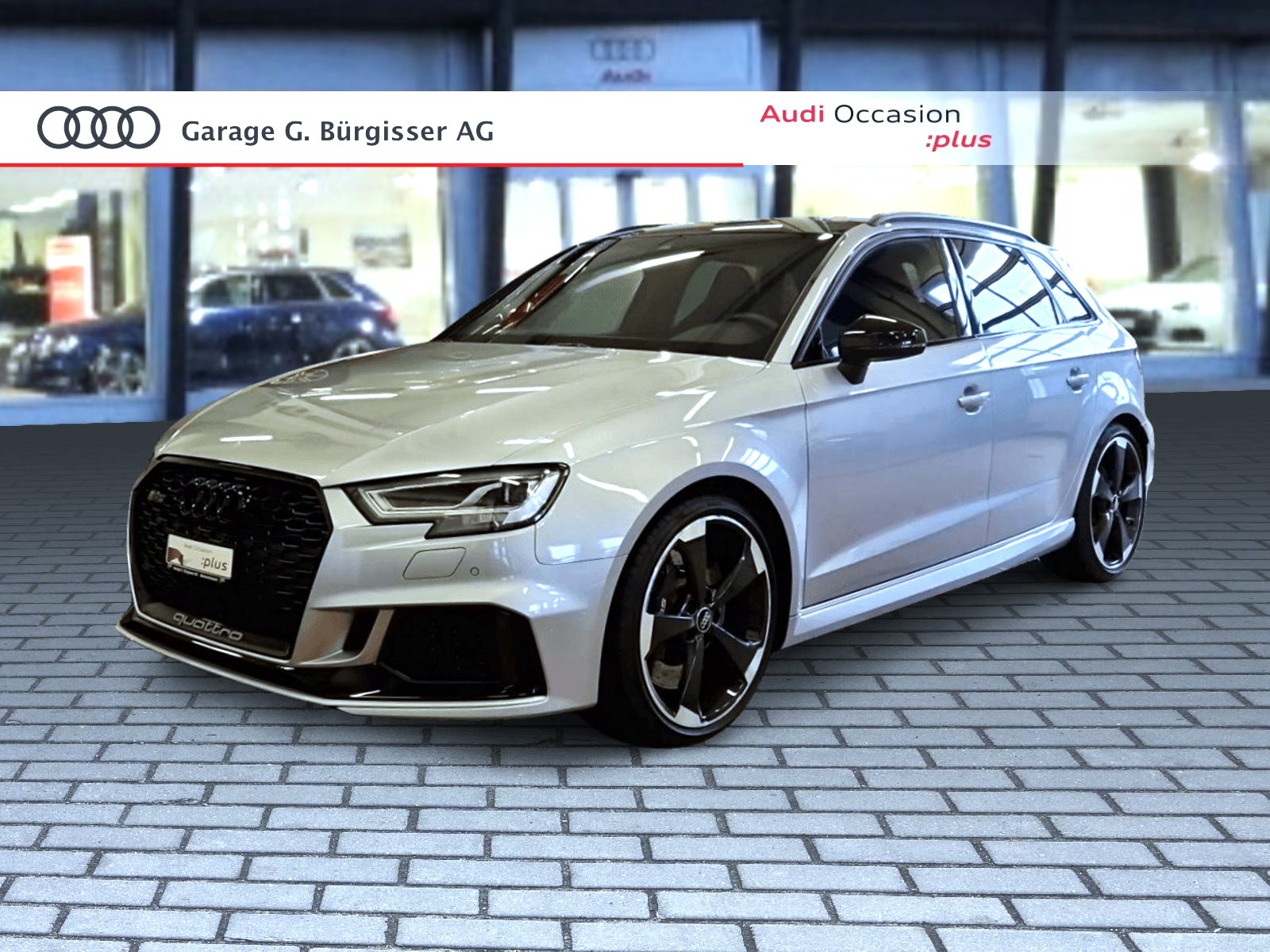 AUDI RS3 Sportback 2.5 TSI quattro Florettsilber Metallic