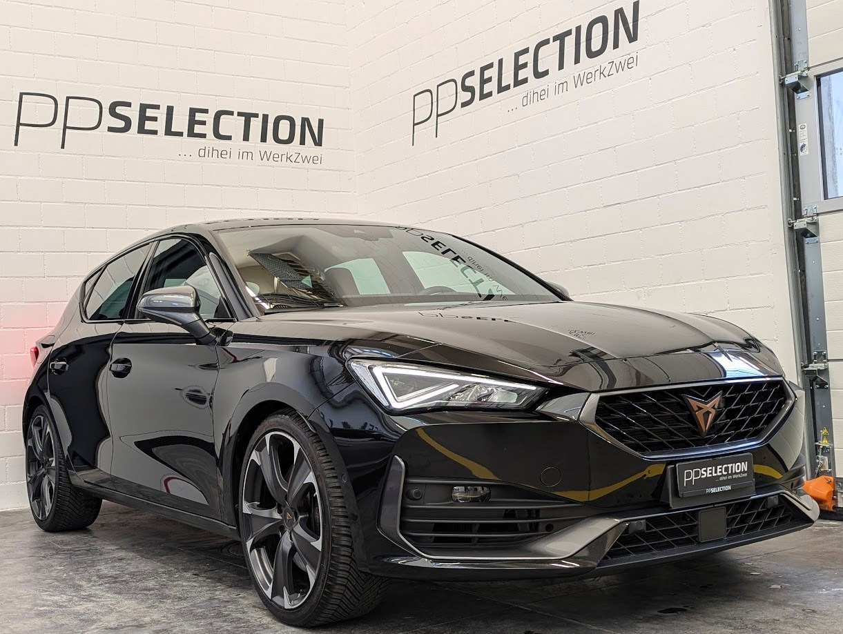 CUPRA Leon 2.0 TSI 300 VZ DSG *1.HAND 2J WERKSGAR DCC-FAHRWERK TEILLEDER-SPORTSITZE NAVI KAMERA ASSISTS*