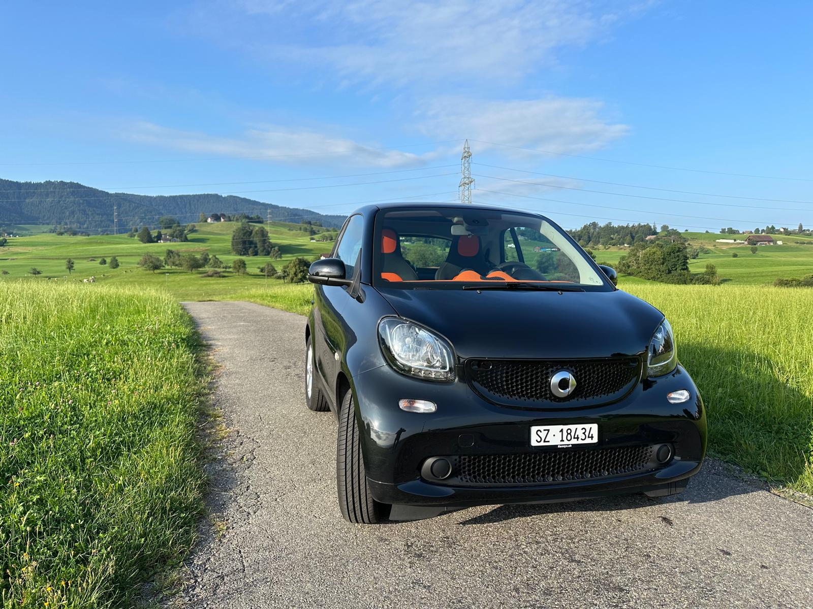 SMART FORTWO TWINMATIC, Klimatisierung, Tempomat, Panoramaglasdach, 4 Winterreifen, nur ein Besitzer