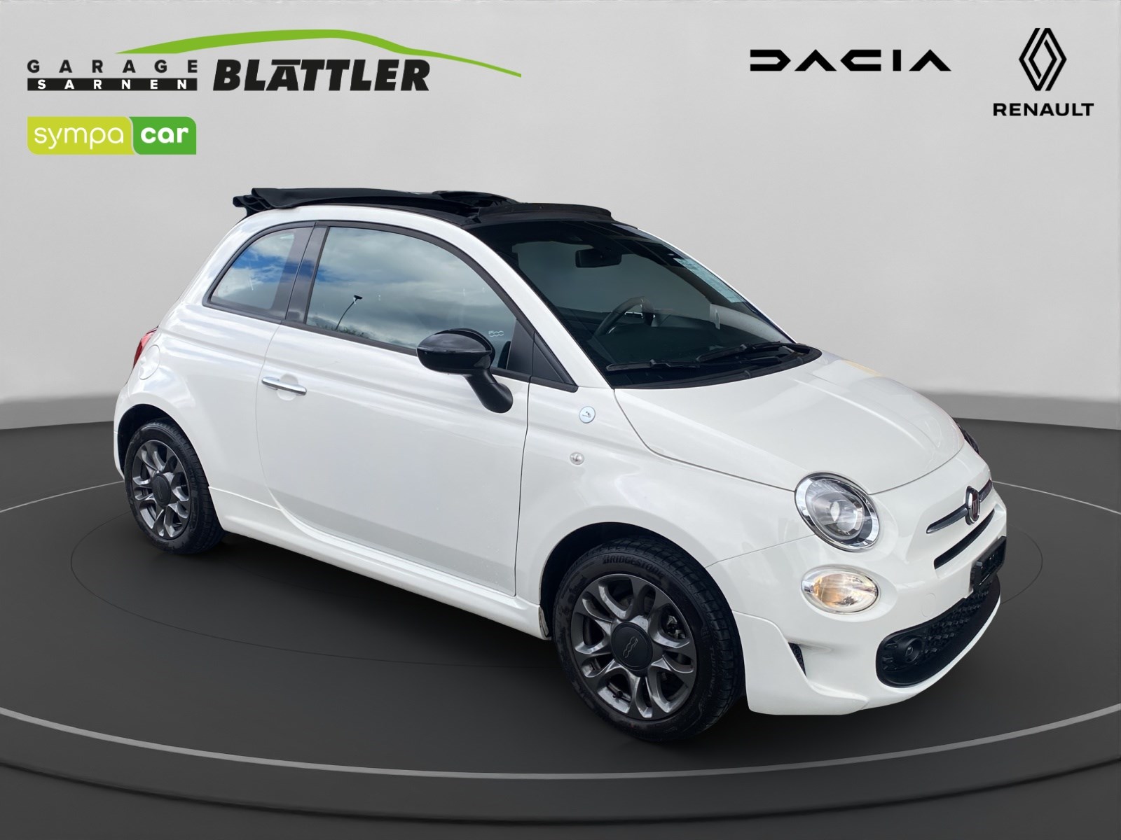 FIAT 500 C 1.0 Hybrid Hey Google