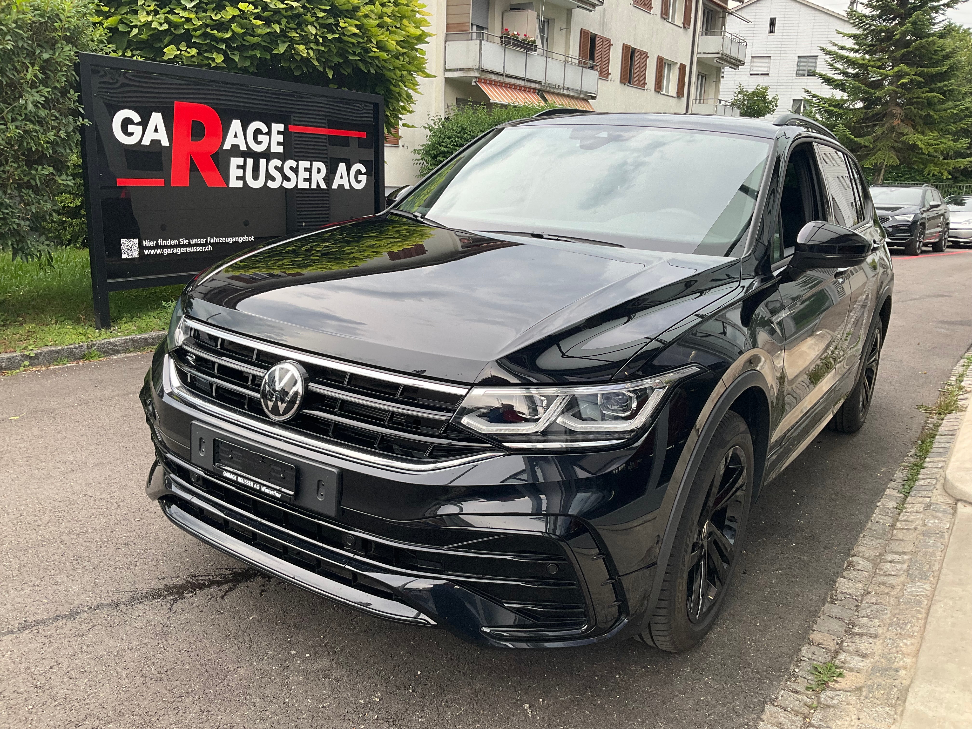 VW TIGUAN ALLSPACE 2.0TSI R-Line 4Motion DSG *** BLACK STYLE MIT TOPAUSSTATTUNG ***