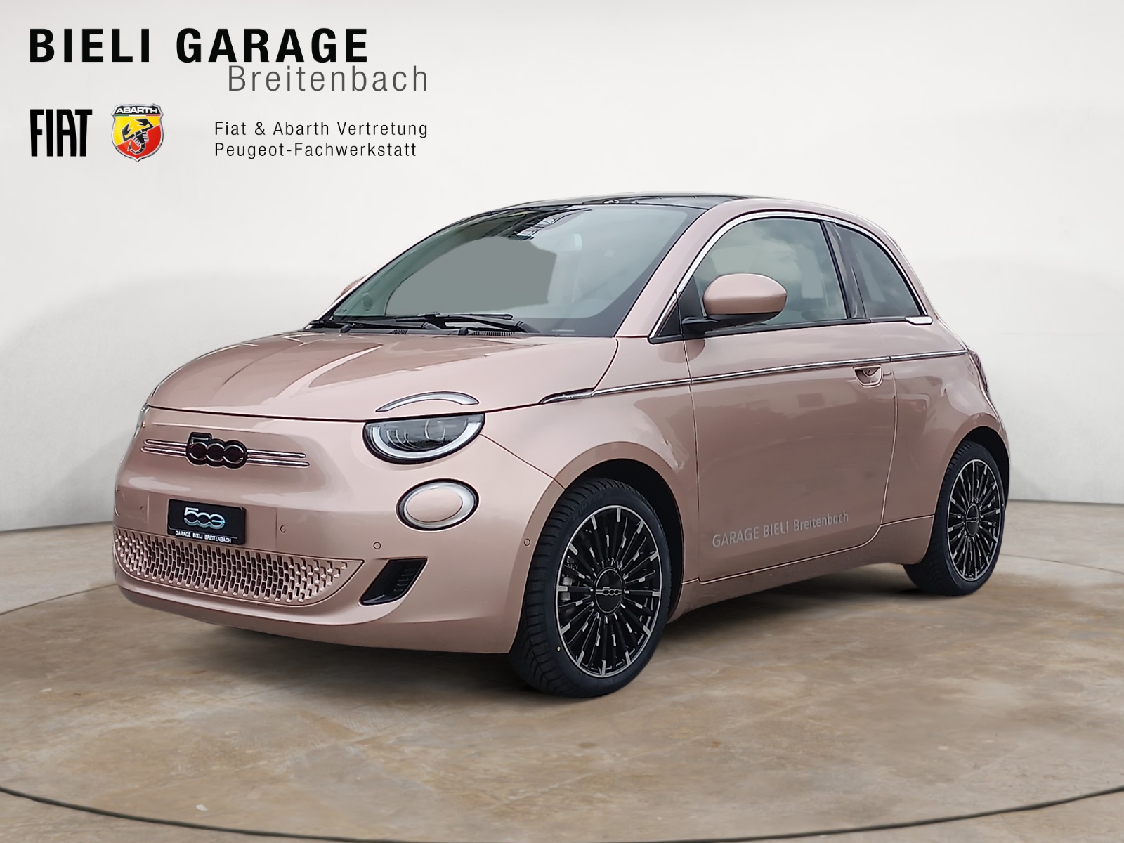 FIAT 500 electric 87 kW La Prima By Bocelli Top