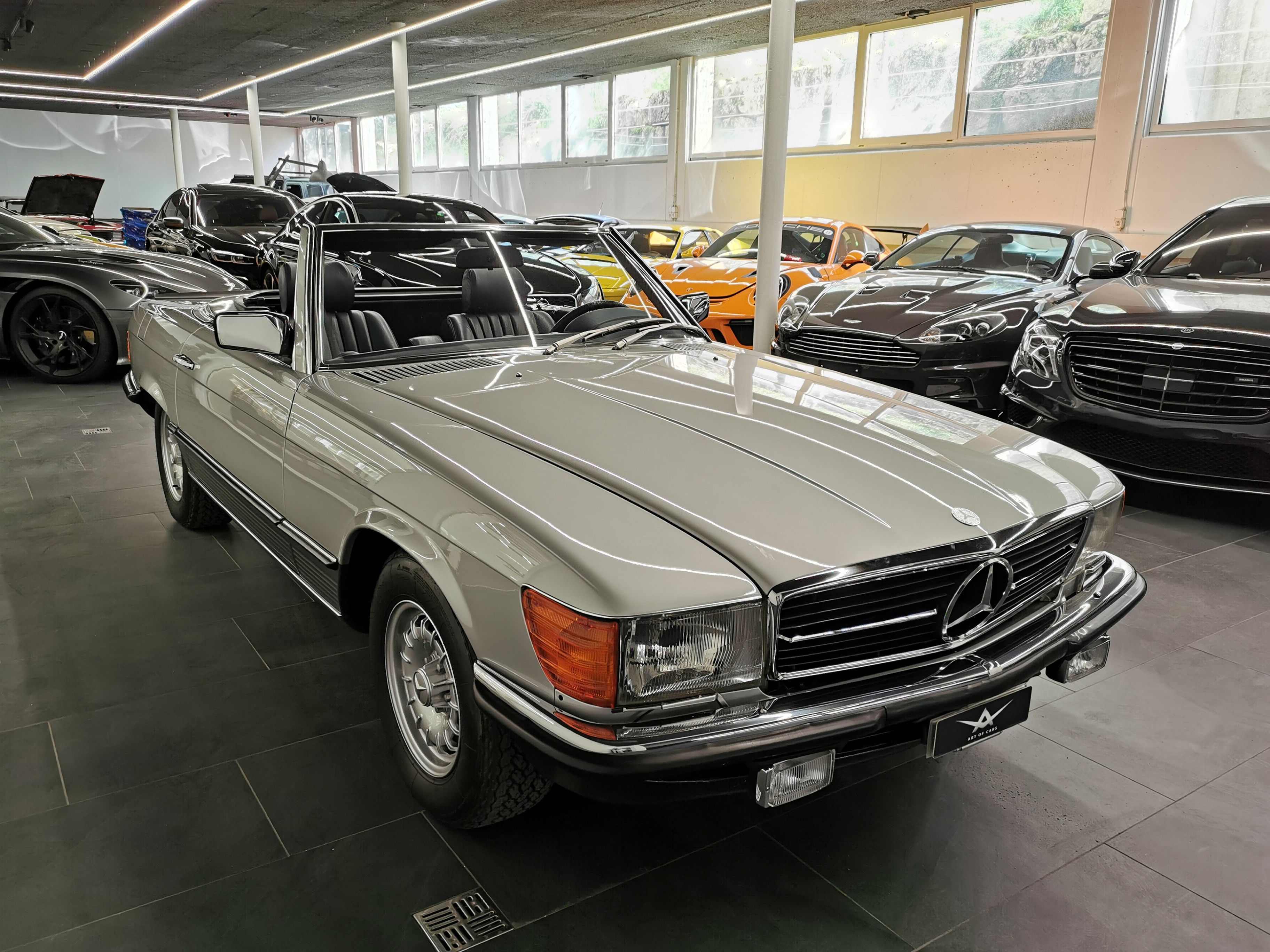 MERCEDES-BENZ SL 500 R107 231 PS NEUWAGENCHARAKTER, VETERAN, ORIGINAL, OHNE KAT, HARDTOP,