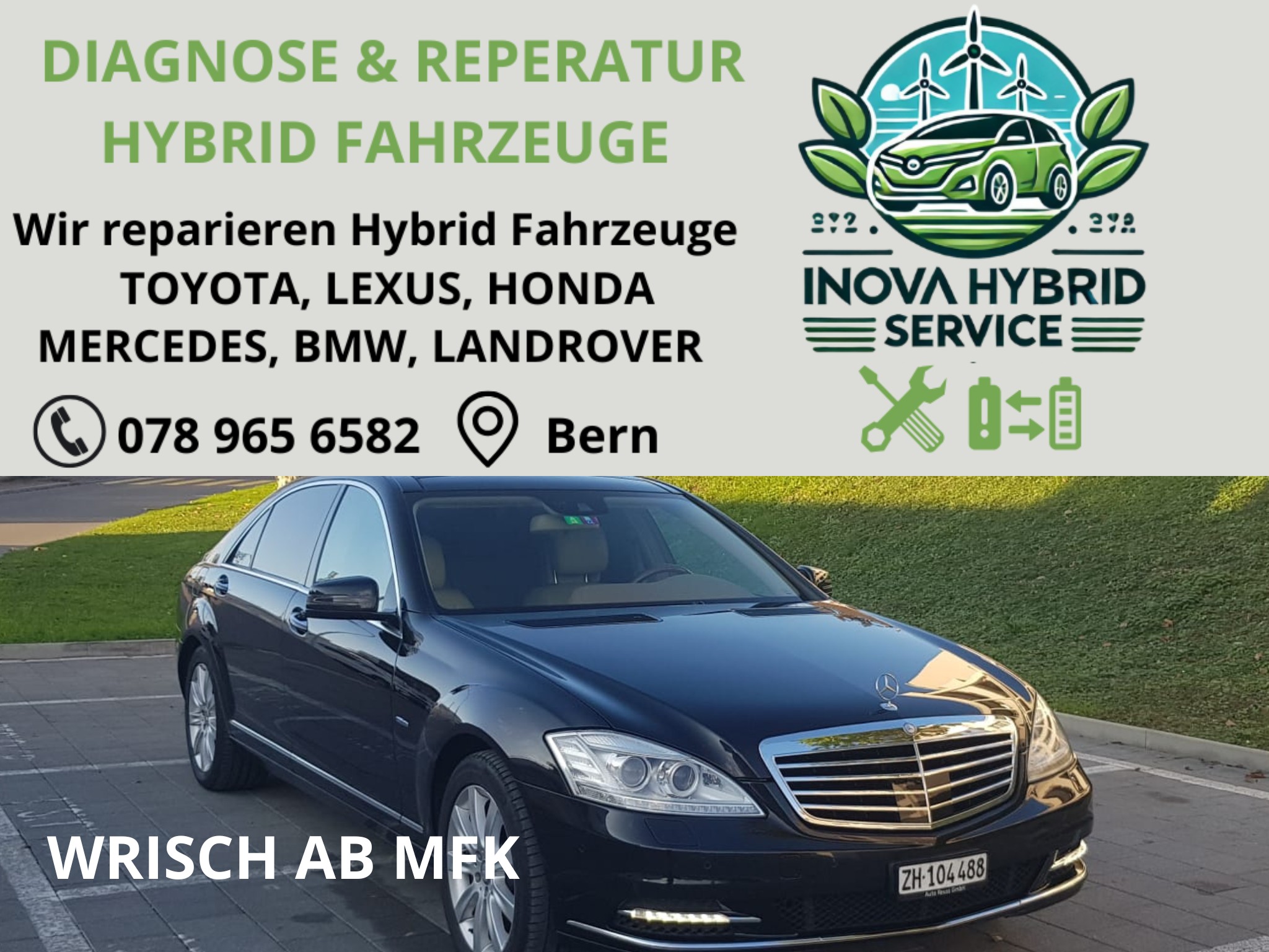 MERCEDES-BENZ S 400 Hybrid 7G-Tronic (Frisch ab MFK)