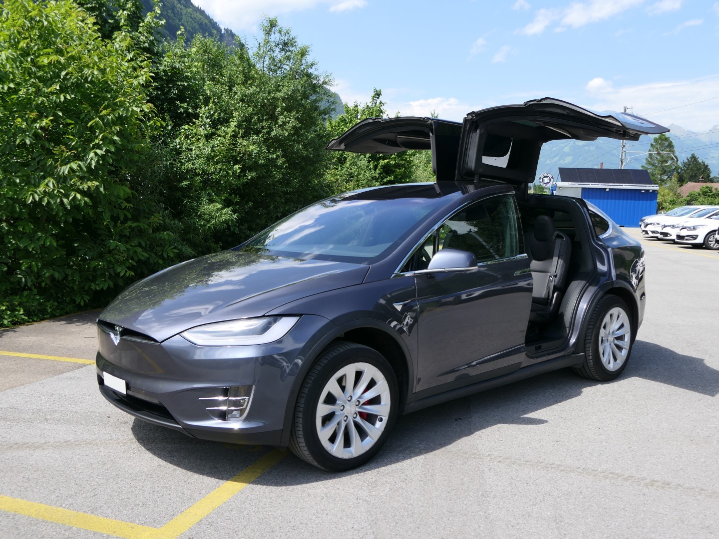 TESLA Model X Ludicrous Performance