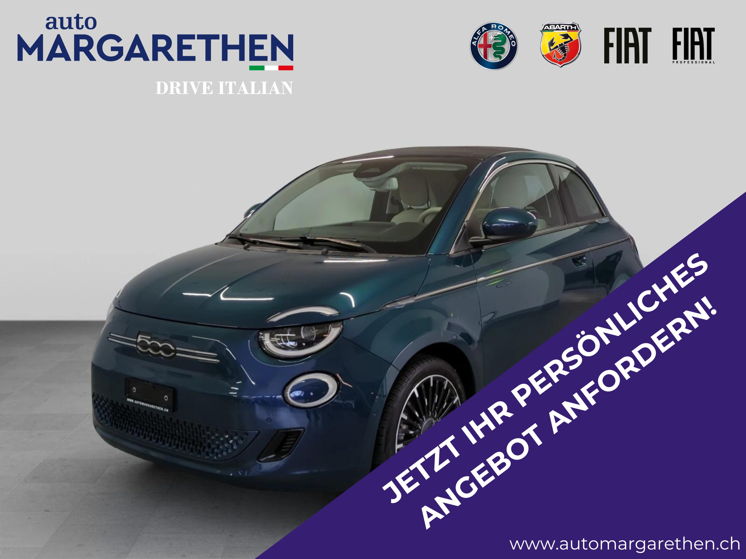 FIAT 500 C el 87 kW La Prima