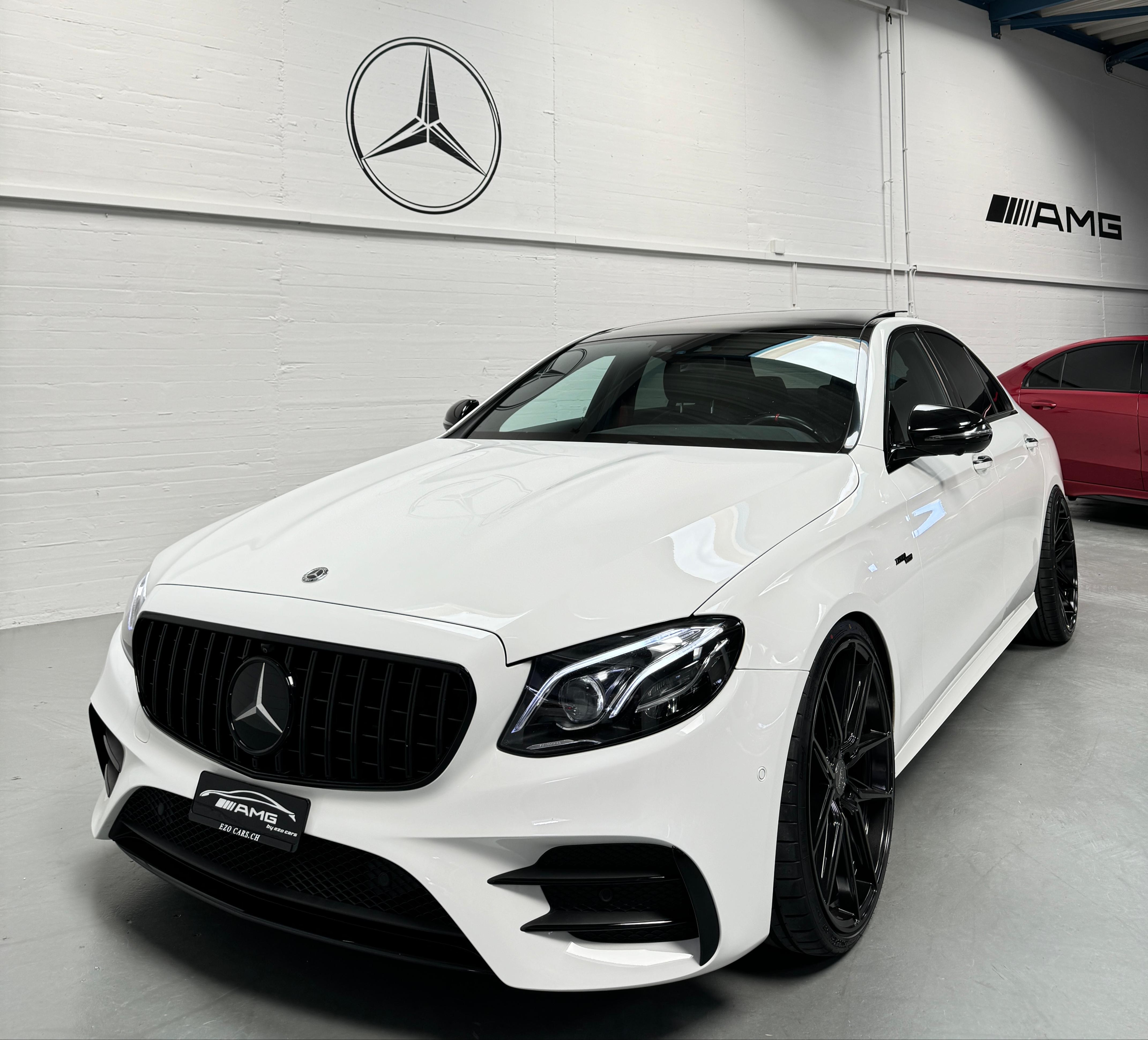 MERCEDES-BENZ E 53 AMG Limited White Black Performance 4Matic+ Speedshift MCT 500PS