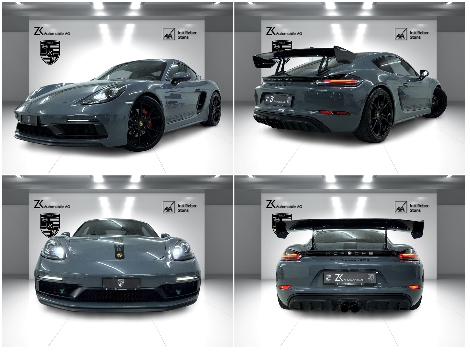 PORSCHE 718 Cayman GTS 2.5 Handgeschaltet Graphitblau