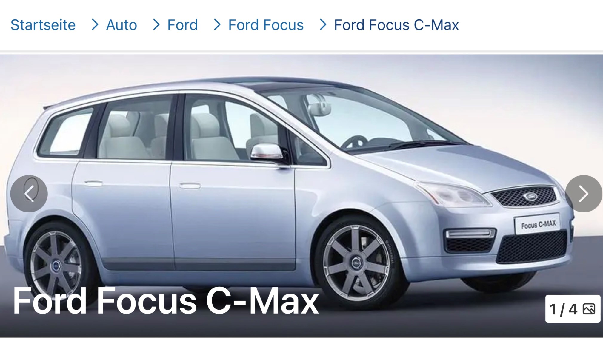 FORD C-MAX 2.0i Carving