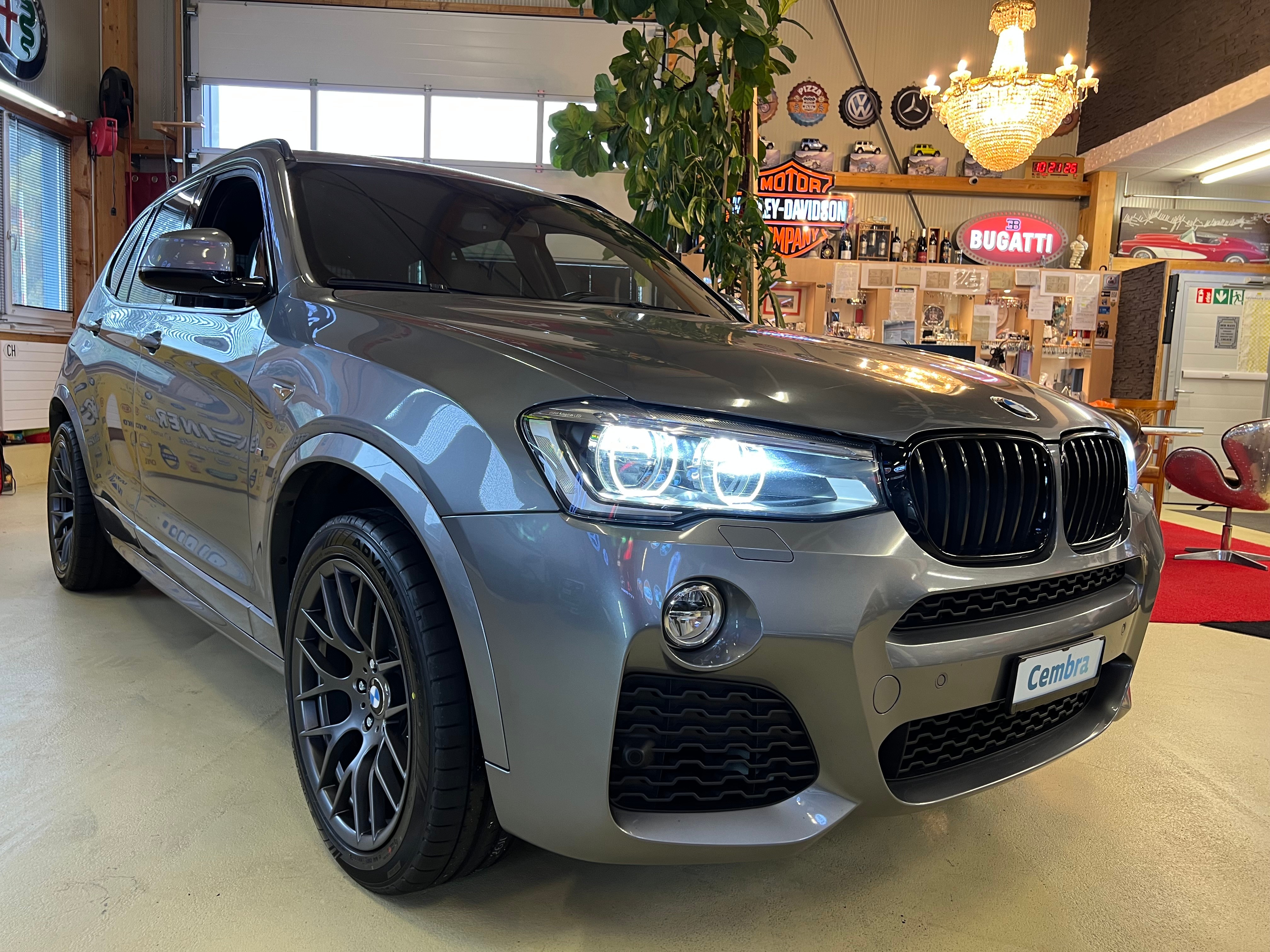 BMW X3 X-DRIVE 35d X-LINE M-TECH. AB MFK. 313 DIESEL PS. MIT AHK.