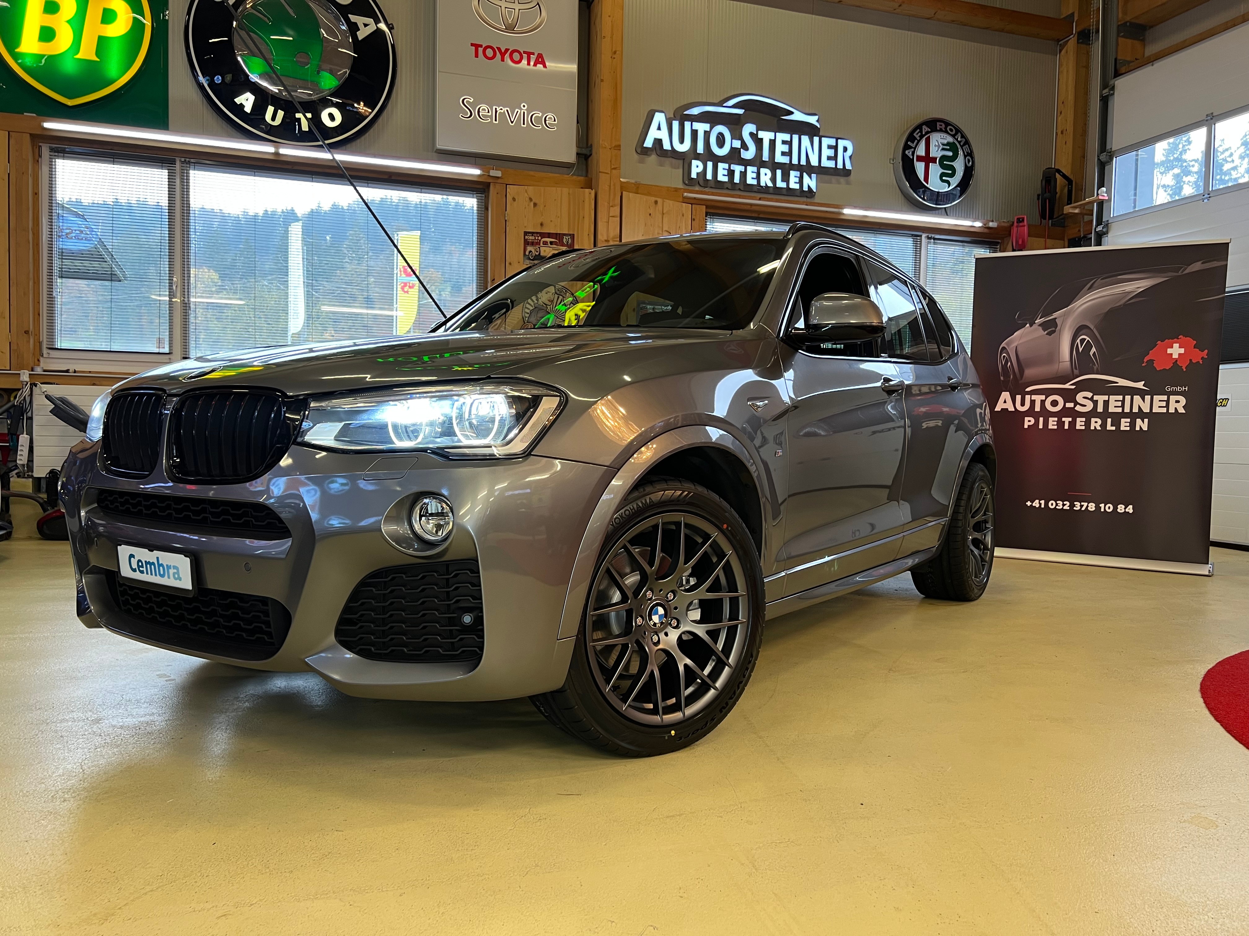 BMW X3 X-DRIVE 35d X-LINE M-TECH. AB MFK. 313 DIESEL PS. MIT AHK.