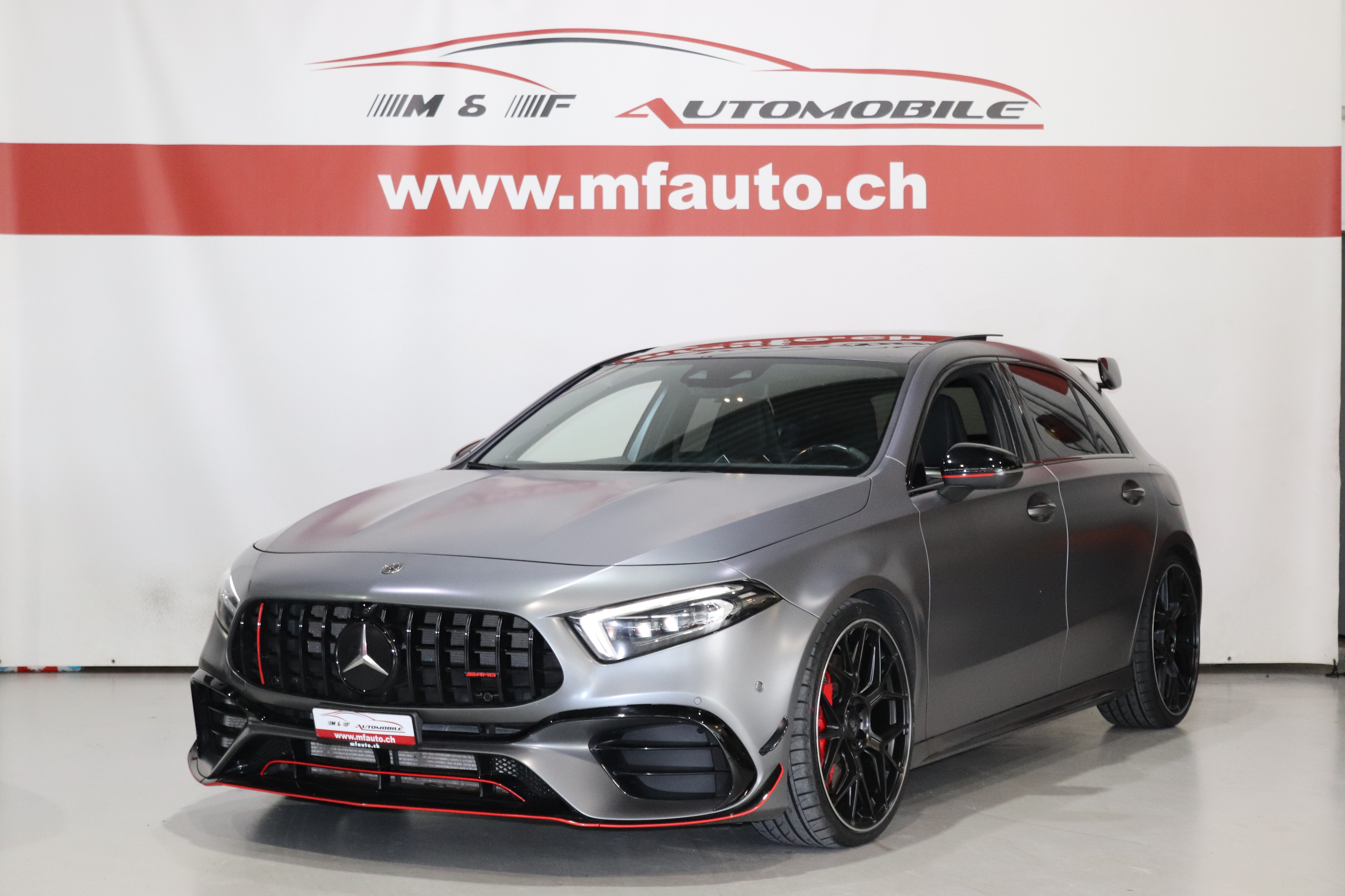 MERCEDES-BENZ A 45 S AMG 4matic+ CH FAHRZEUG MIT WERKS GARANTIE UND GRATIS SERVICE 10 JAHRE ODER 100.000 KM *