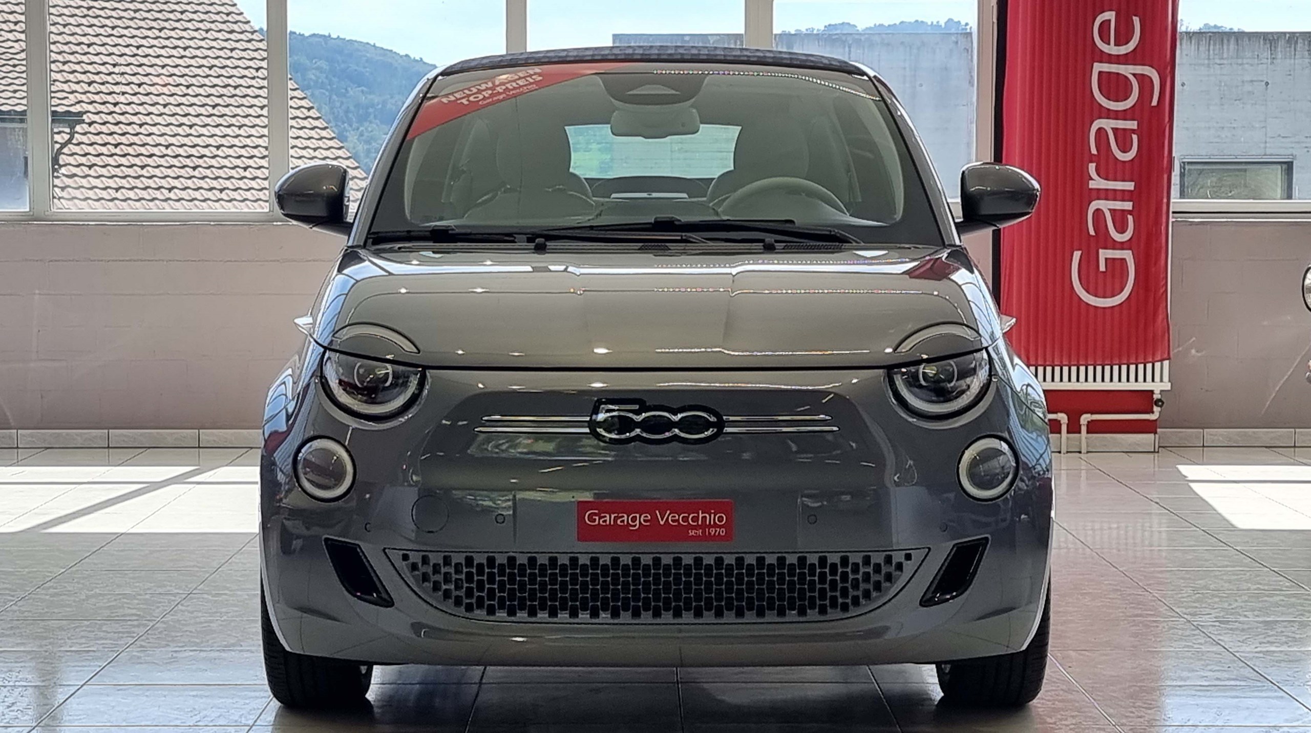 FIAT 500 Cabrio La Prima by Bocelli Top