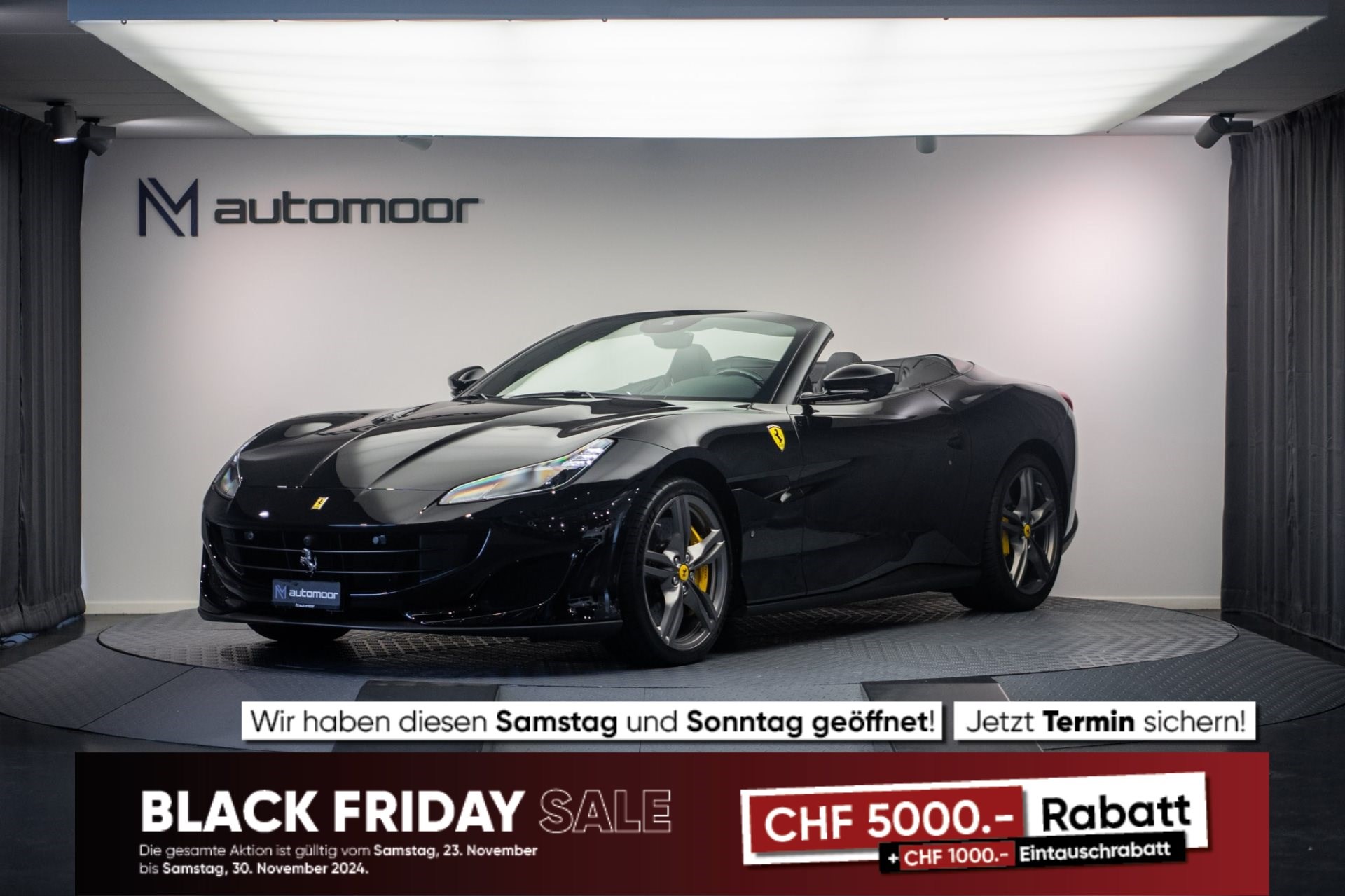 FERRARI PORTOFINO 3.9 V8 T *CH-Fahrzeug* *Beifahrerdisplay*