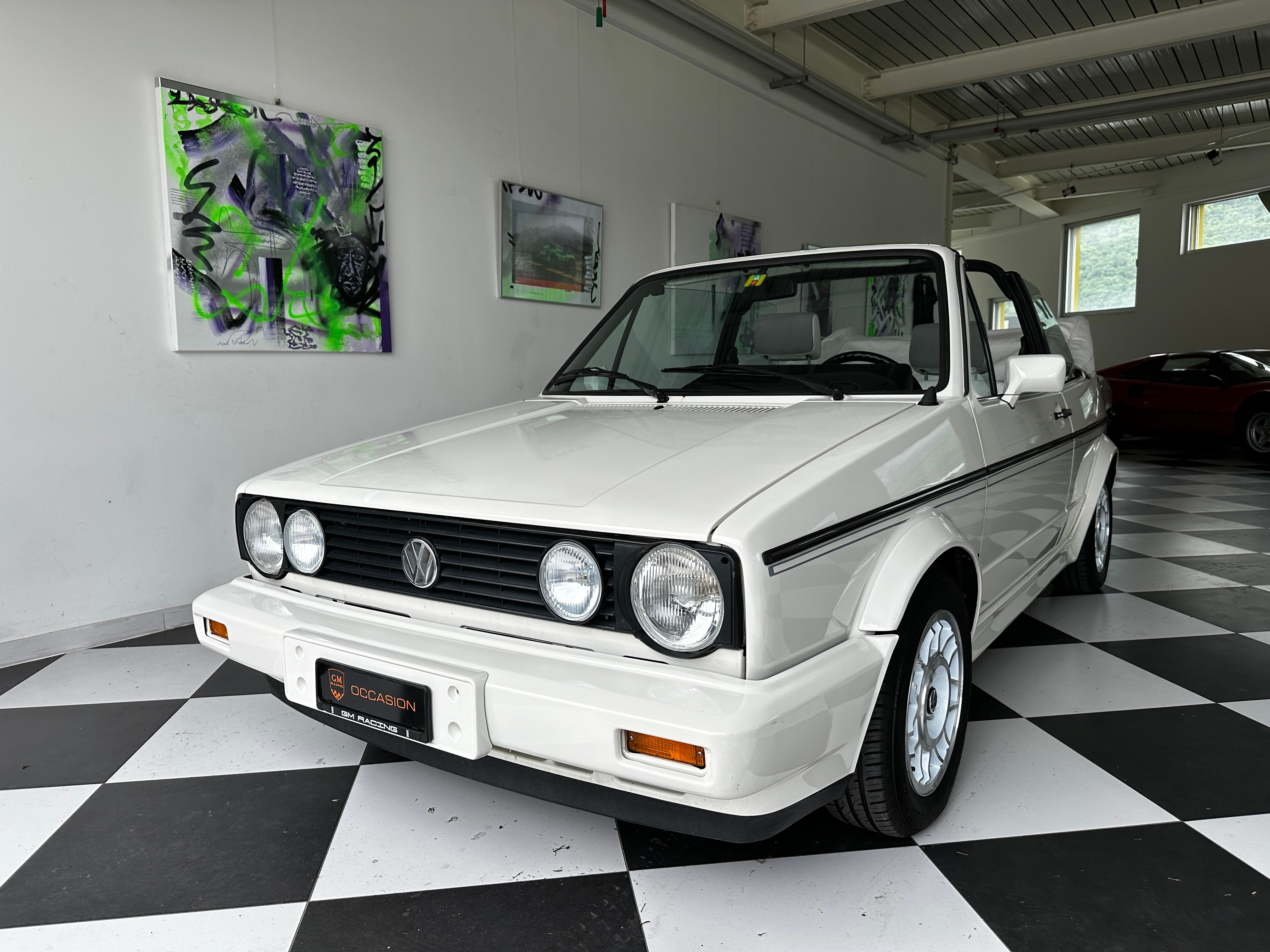 VW Golf Cabriolet 1800 GL Quartett/Special/White