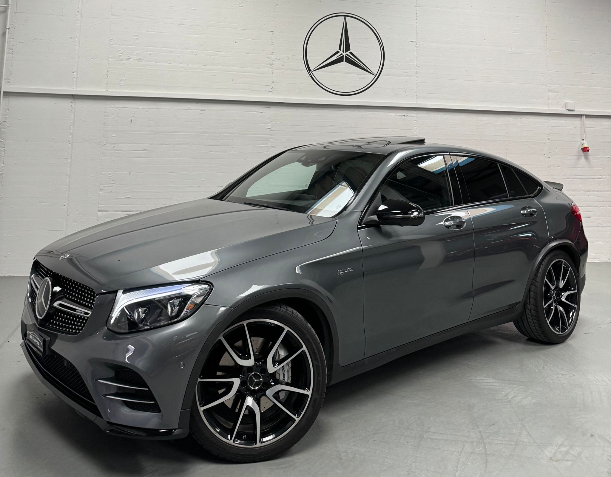 MERCEDES-BENZ GLC Coupé 43 AMG LIMITED GREY PERFORMANCE 4Matic 9G-Tronic CH FAHRZEUG mit Gratisservice