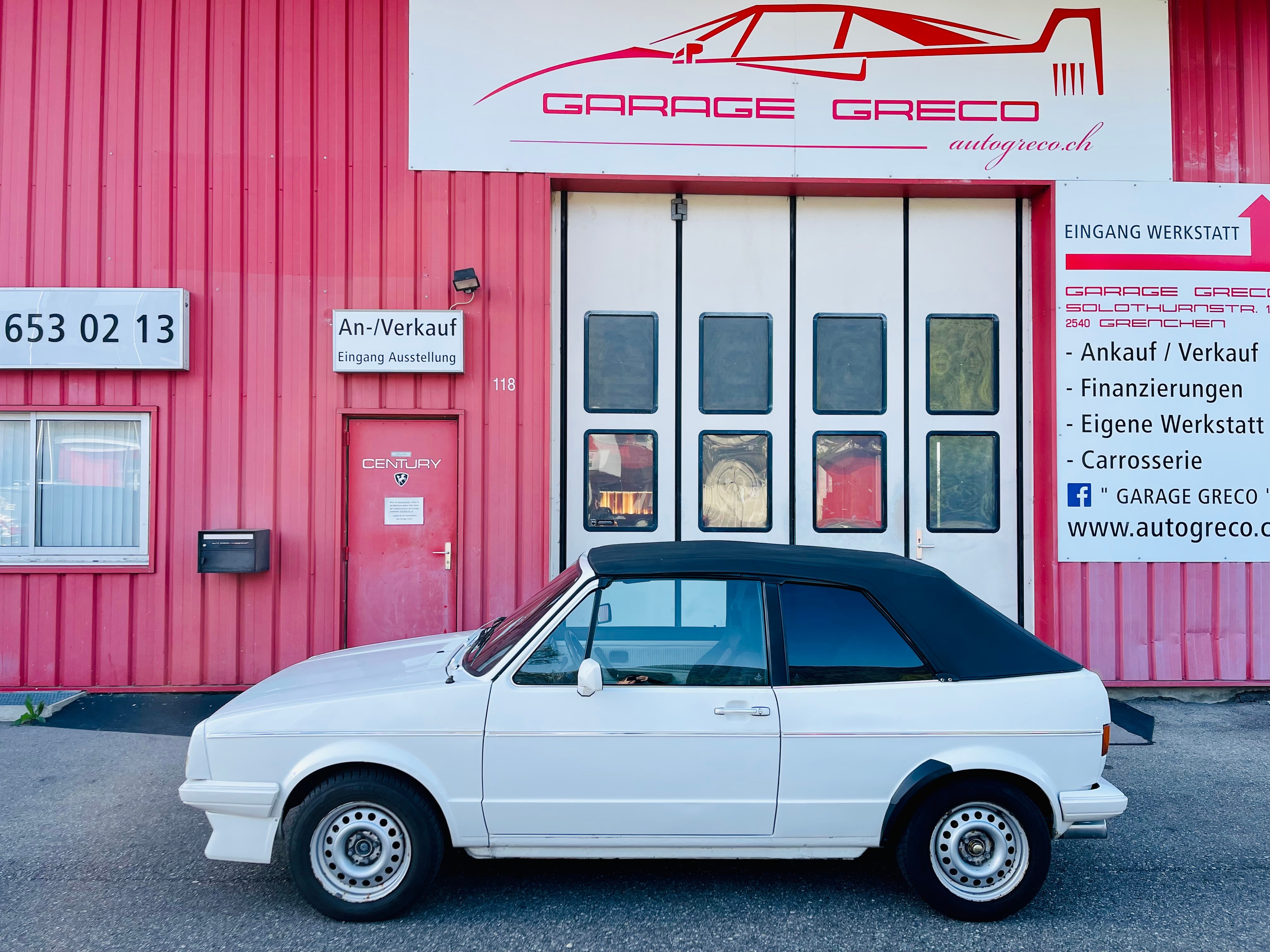 VW Golf Cabriolet 1800 GLI (GTI) Special/White