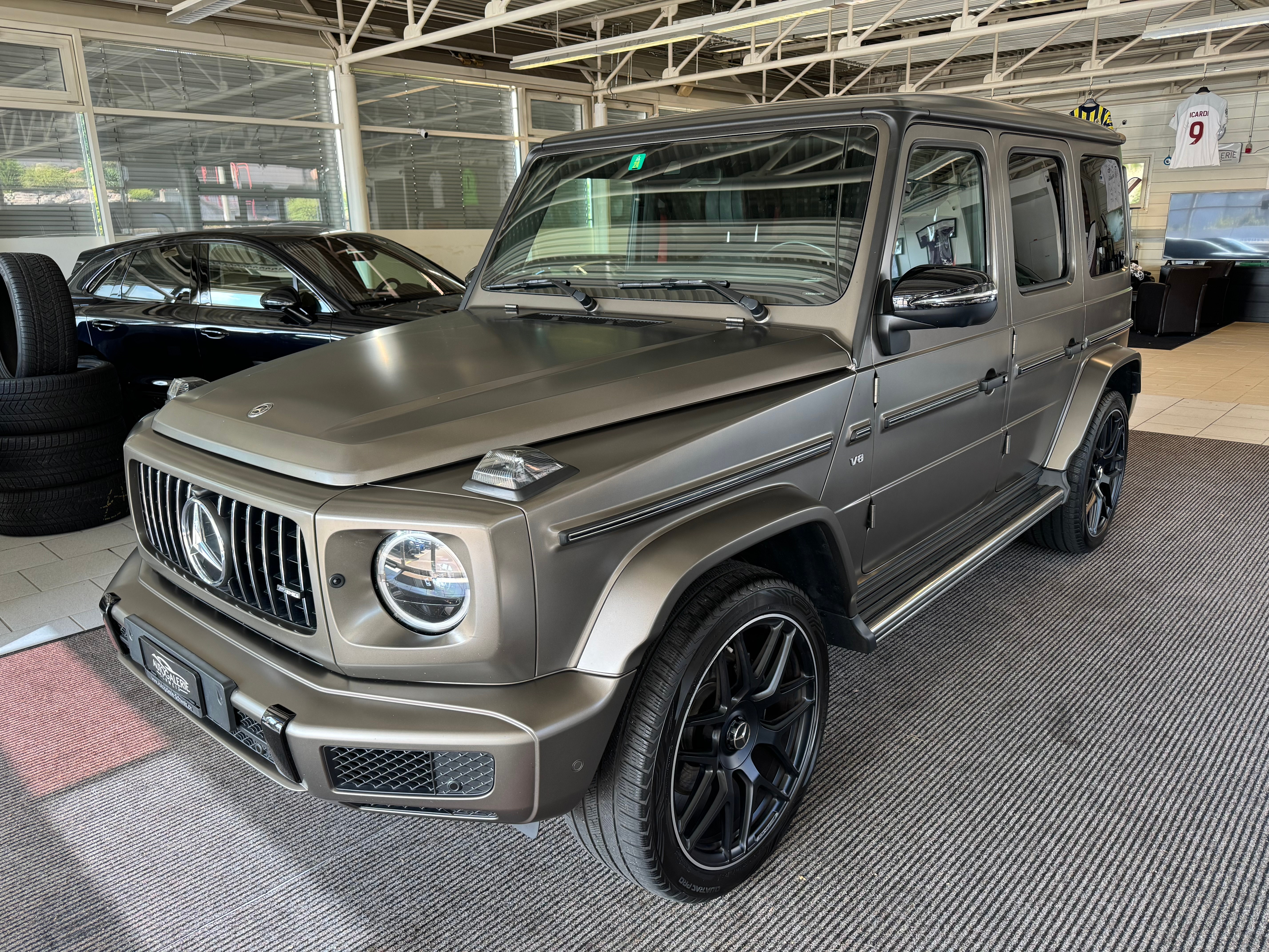 MERCEDES-BENZ G 500 AMG Line 9G-Tronic | CH FAHRZEUG | Frisch ab Mercedes Service | MAGNO MATT LACK DESIGNO |