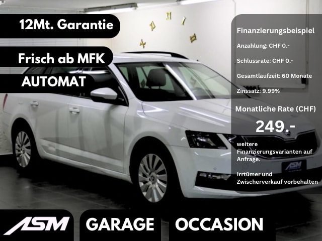 SKODA Octavia 1.6 TDI 115PS Sitzheizung *DSG Automat*CH-Fahrzeug*Servicegepflegt*Kombi*Frisch MFK*Service*