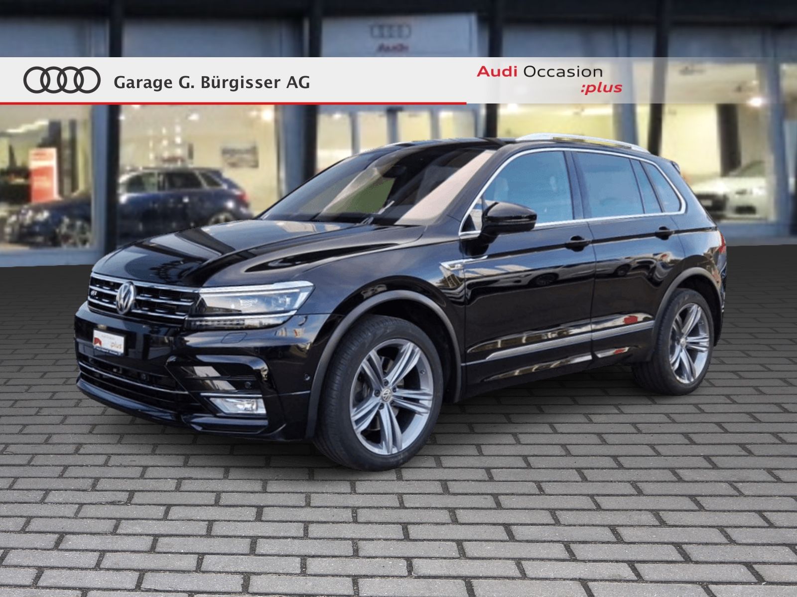 VW Tiguan 2.0TSI Highline 4Motion DSG Deepblack Perleffekt