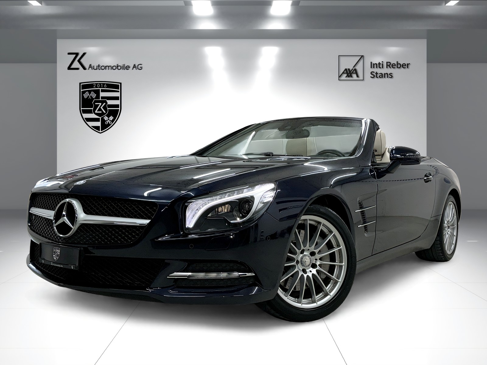 MERCEDES-BENZ SL 350 7G-Tronic MANUFAKTUR cavansitblau-met.