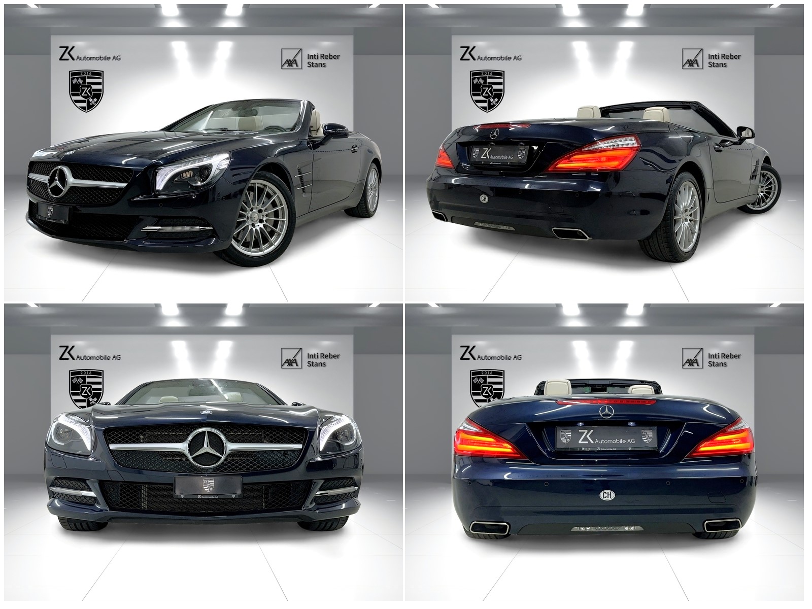 MERCEDES-BENZ SL 350 7G-Tronic MANUFAKTUR cavansitblau-met.