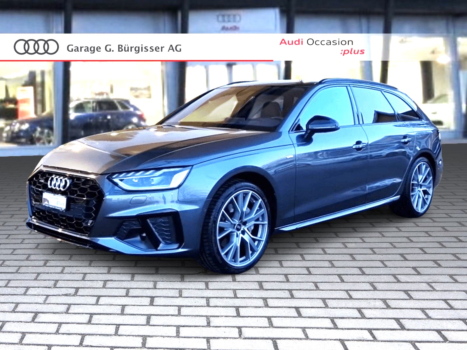 AUDI A4 Avant 40 TDI S line Attraction quattro S-tronic Daytonagrau Perleffekt