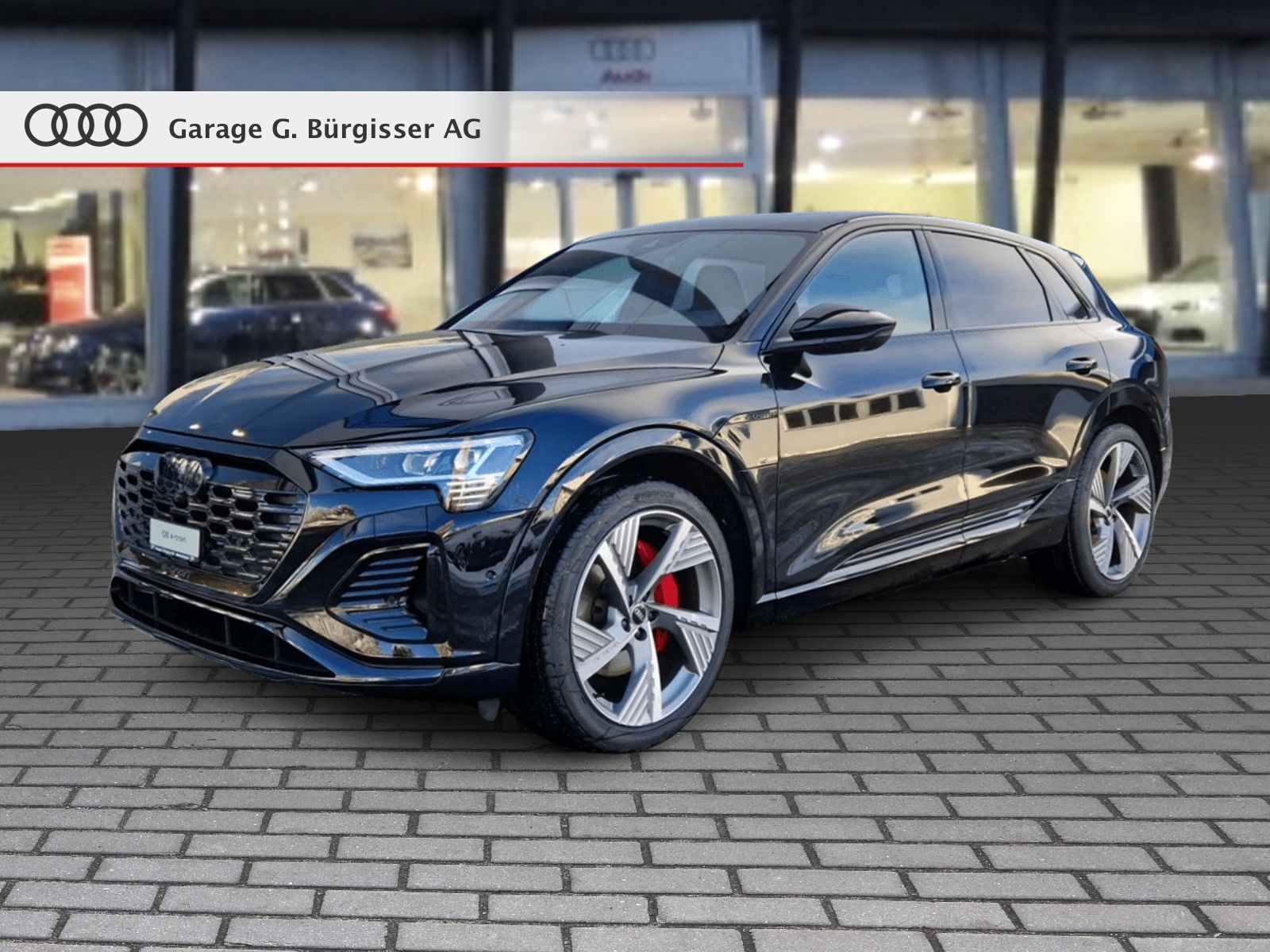 AUDI Q8 55 e-tron Black Edition quattro Mythosschwarz Metallic