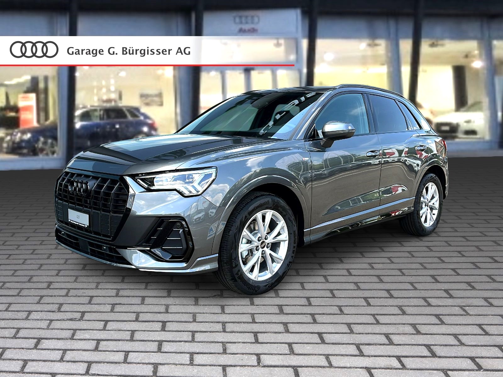 AUDI Q3 35 TFSI S line Attraction S-tronic Daytonagrau Perleffekt