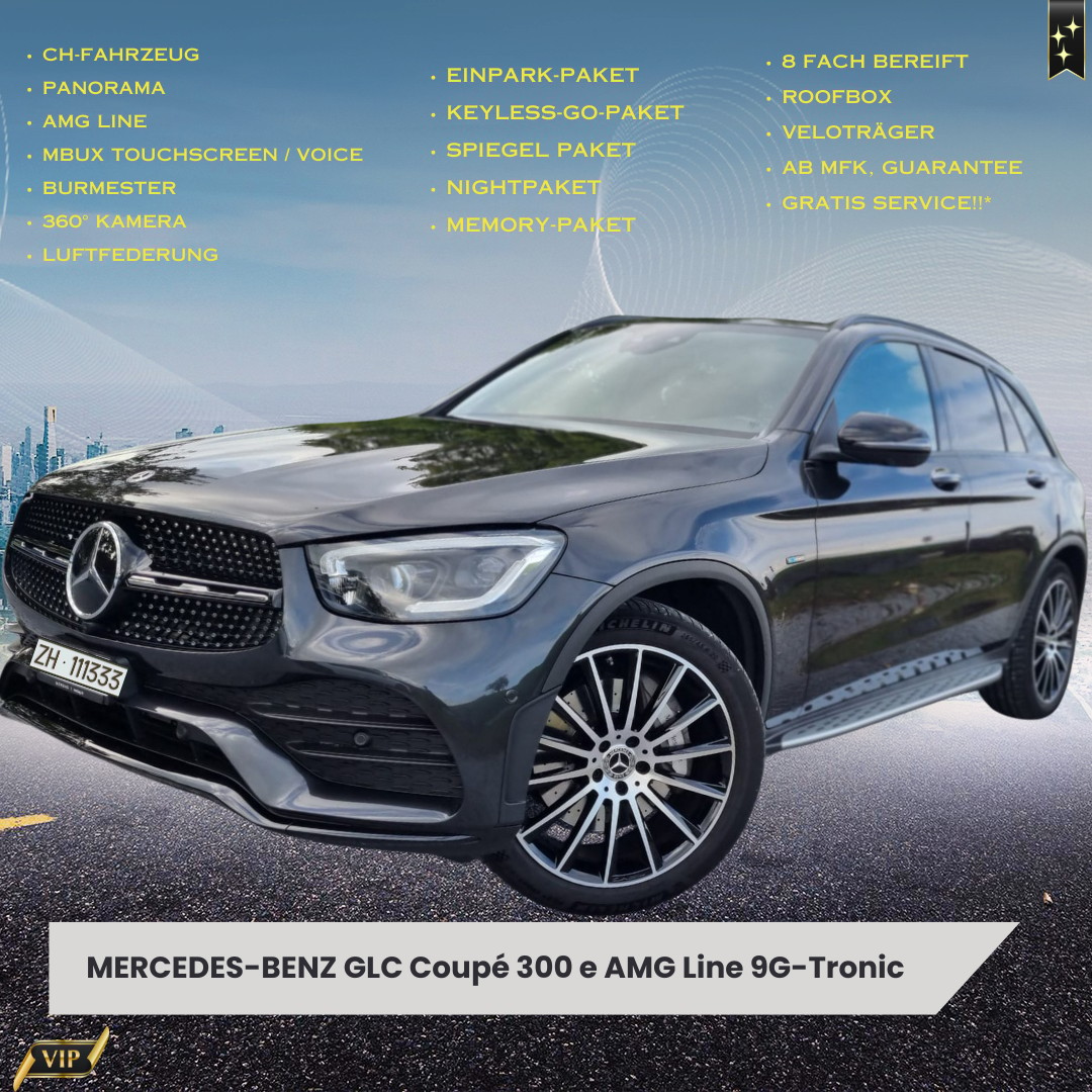 MERCEDES-BENZ GLC 300 e AMG Line Plus 4Matic 9G-Tronic