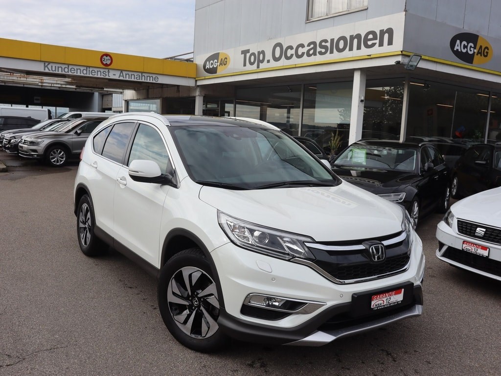 HONDA CR-V 1.6 i-DTEC Executive 4WD ** Voll-Leder Ausstattung ** Navi mit RF-Kamera ** Frisch ab MFK **