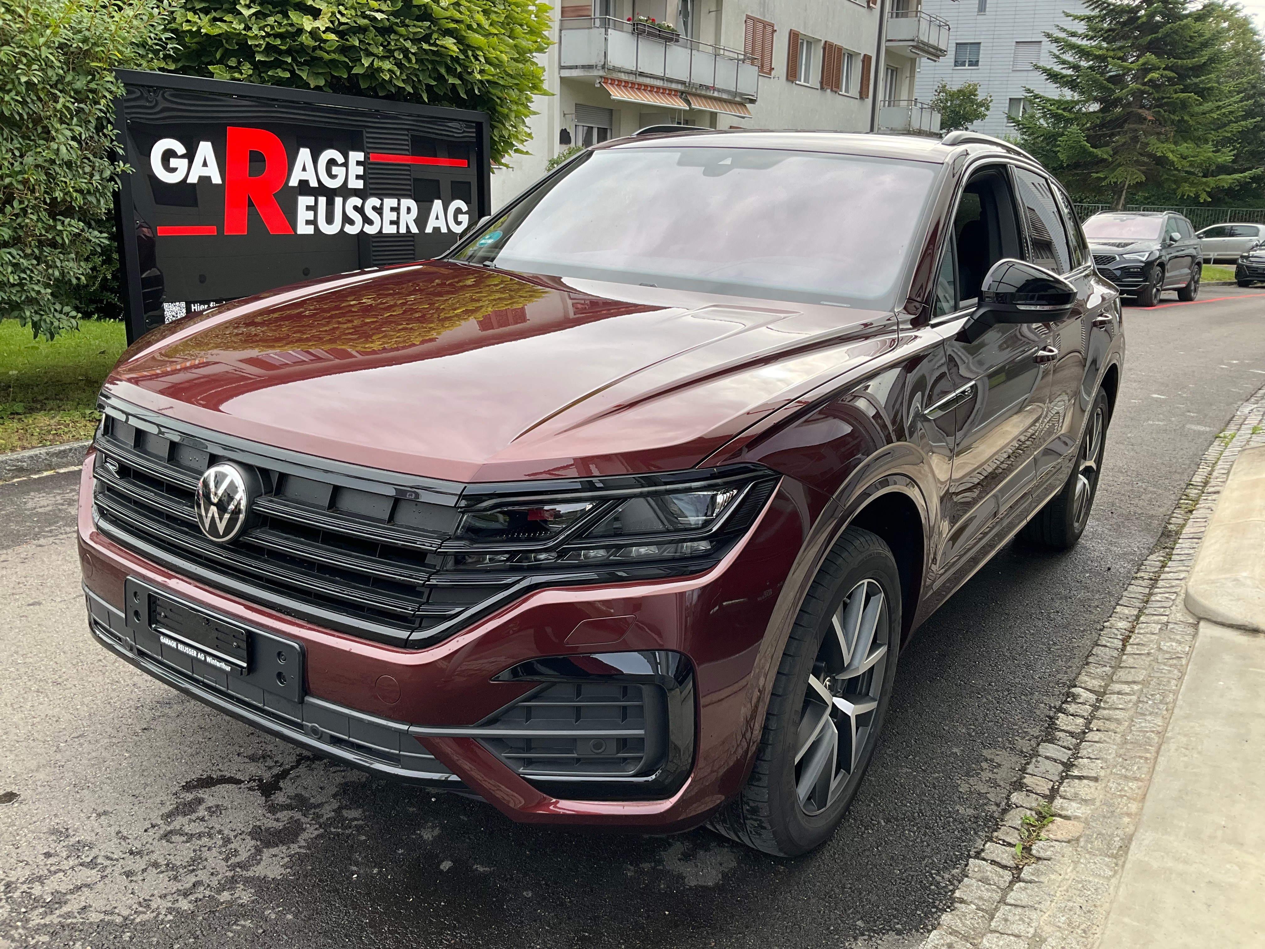 VW TOUAREG 3.0 TDI R LINE 286 PS *** MALBEC RED & WINTERKOMPLETTRAD ***