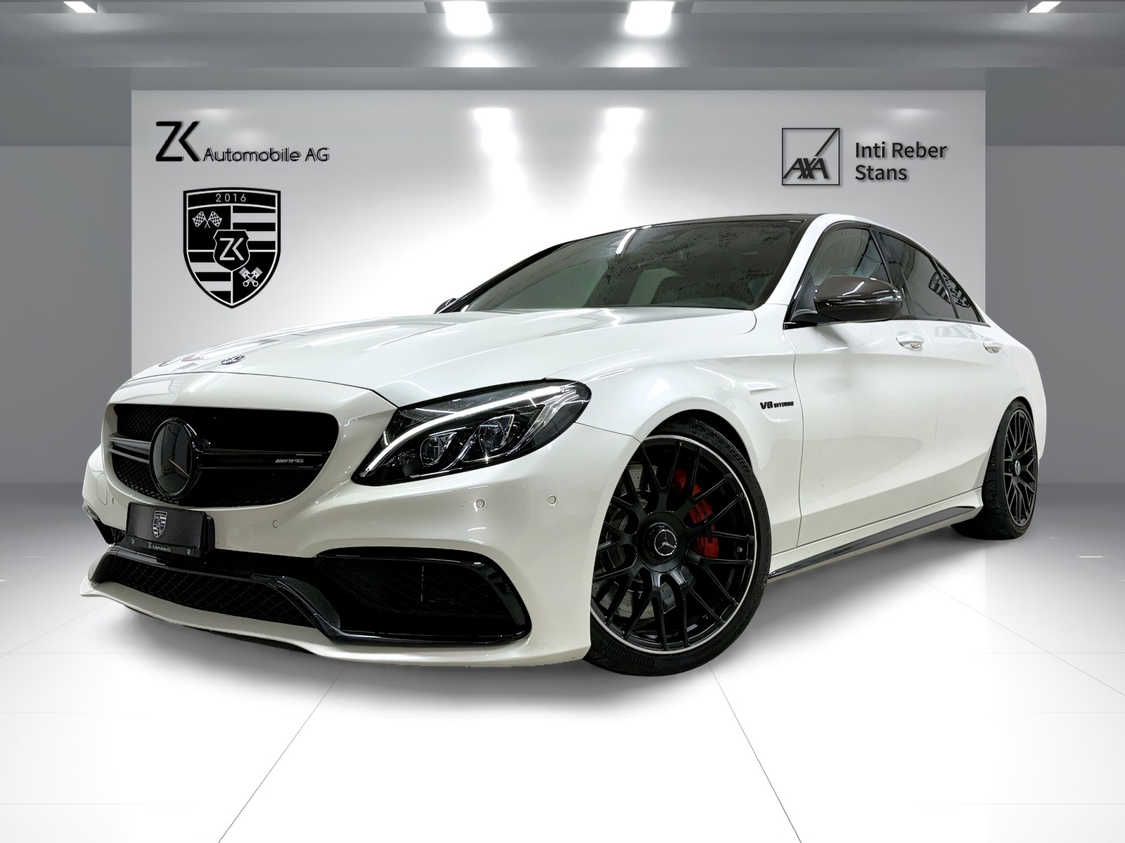 MERCEDES-BENZ C 63 S AMG 510PS Speedshift DIAMANTWEISS | Performance Abgasanlage | Performance Sitze | Night Paket |