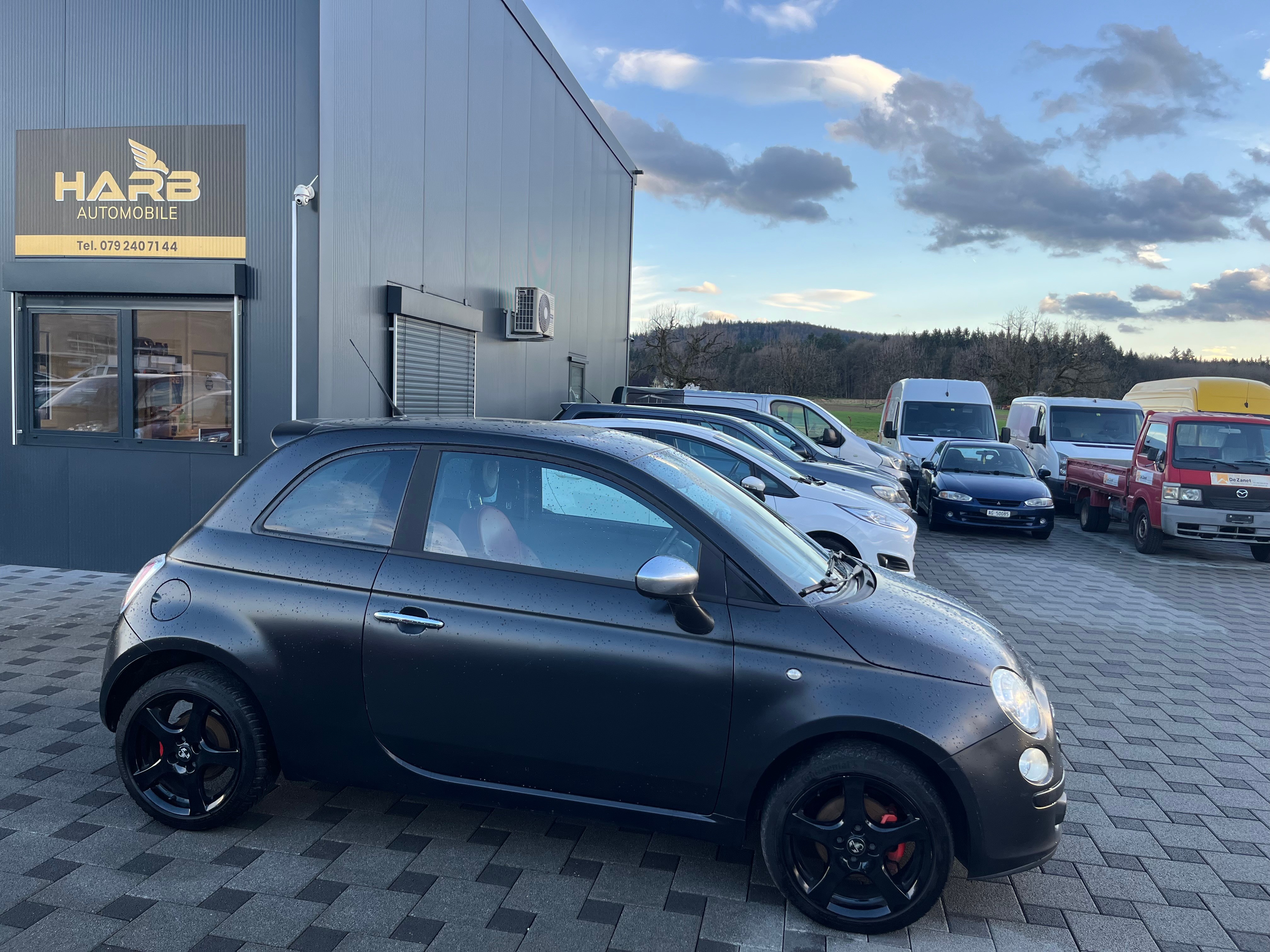 FIAT 500 1.4 16V Matt Black