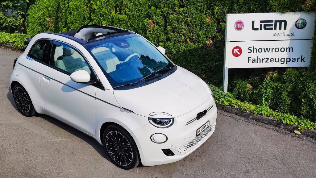 FIAT 500 Cabrio La Prima by Bocelli Top