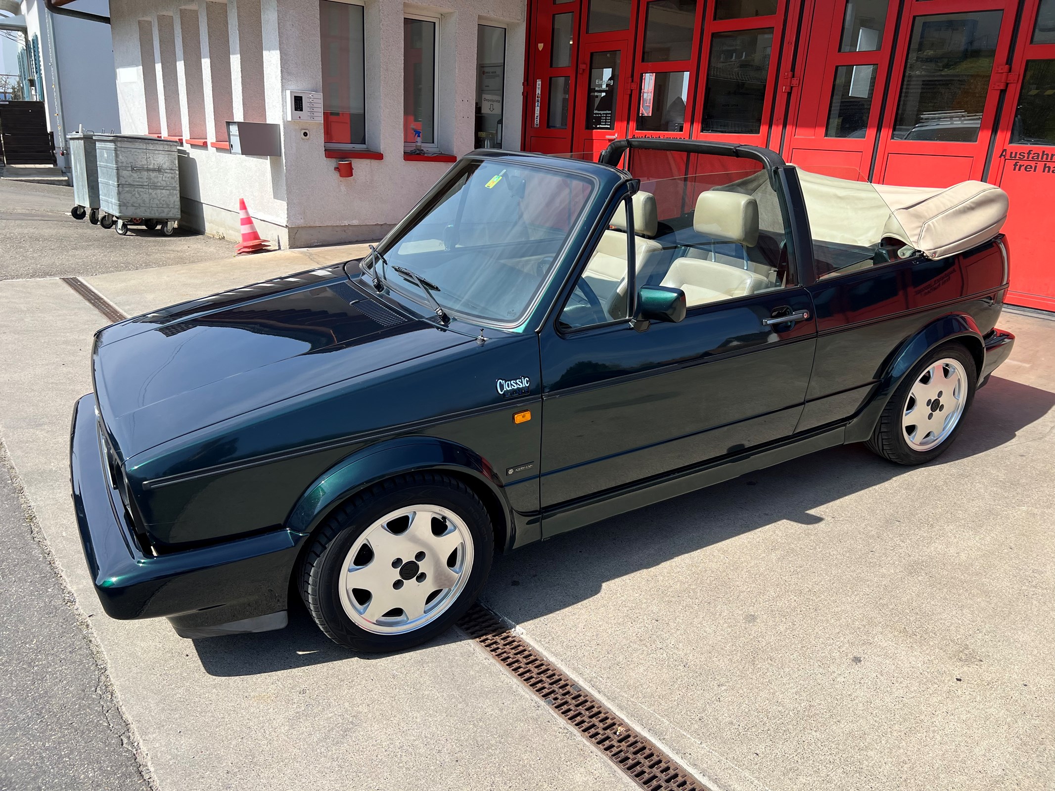 VW Golf Cabriolet 1800 Classic-Line Leder