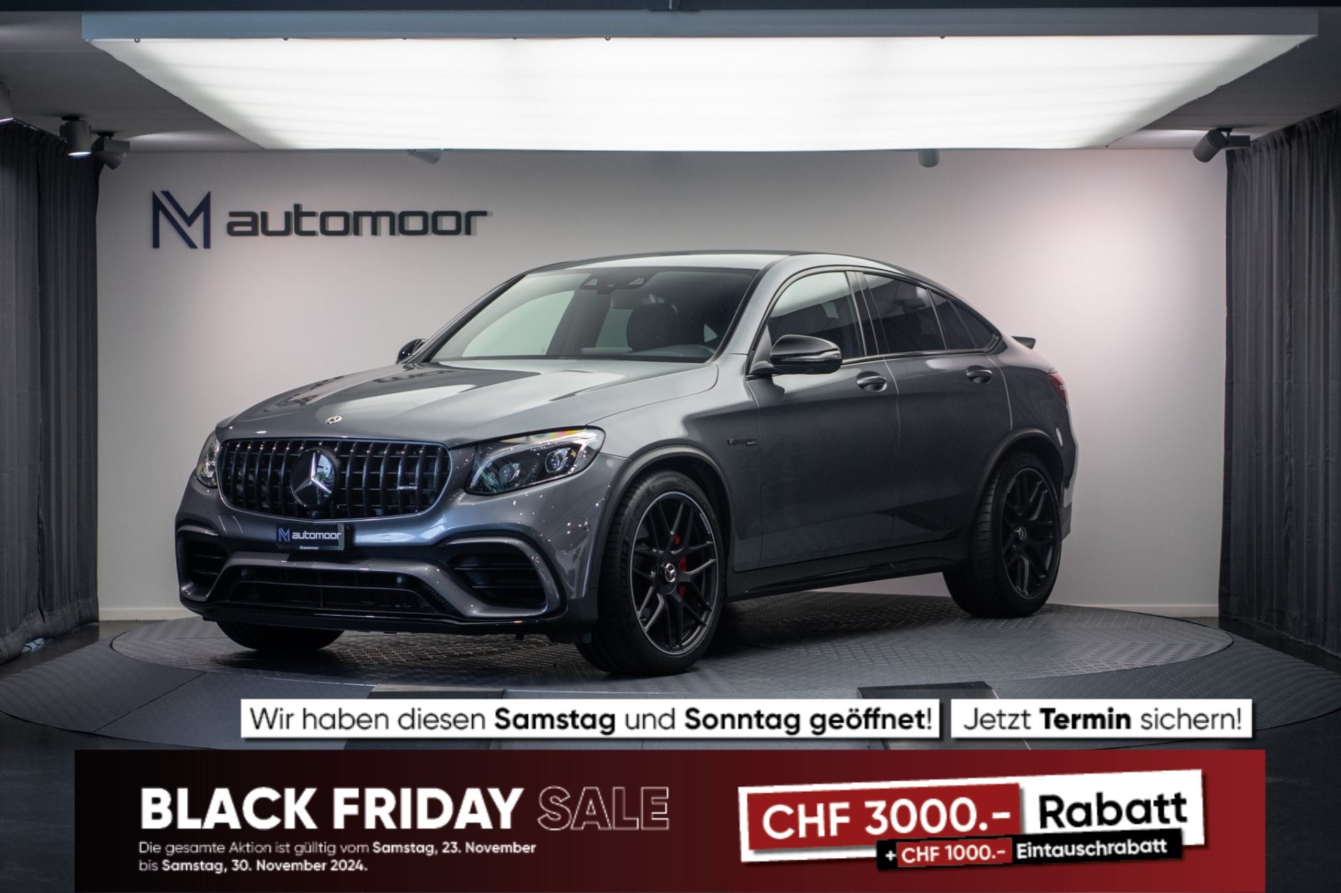 MERCEDES-BENZ GLC 63 AMG AMG GLC 63 S 4Matic Coupé *Sternenhimmel* *CH-Fahrzeug*