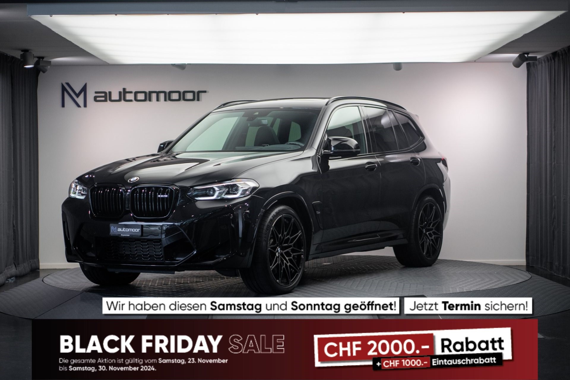 BMW X3 M Competition *Facelift* *CH-FZ* *Grail Auspuff*