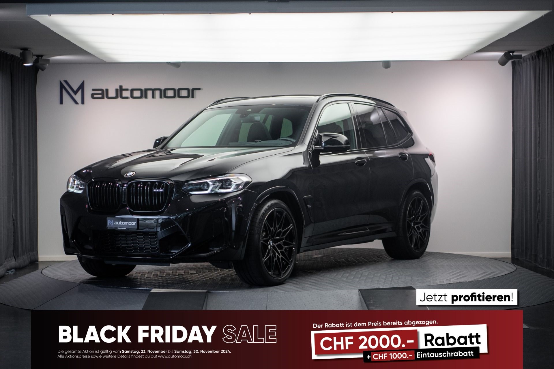 BMW X3 M Competition *Facelift* *CH-FZ* *Grail Auspuff*