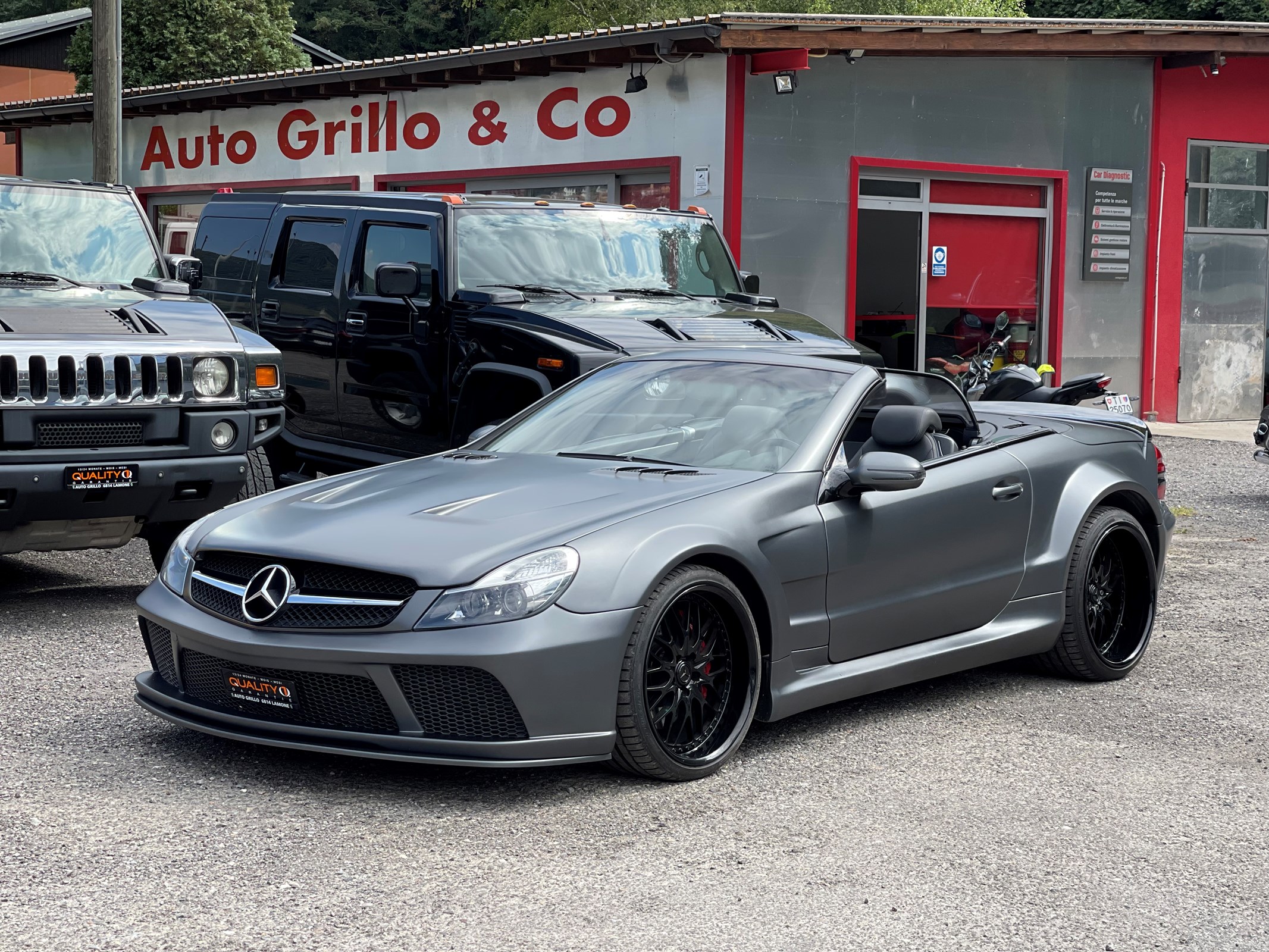 MERCEDES-BENZ SL 55 AMG 500 CV LOOK BLACK SERIES CABRIOLET