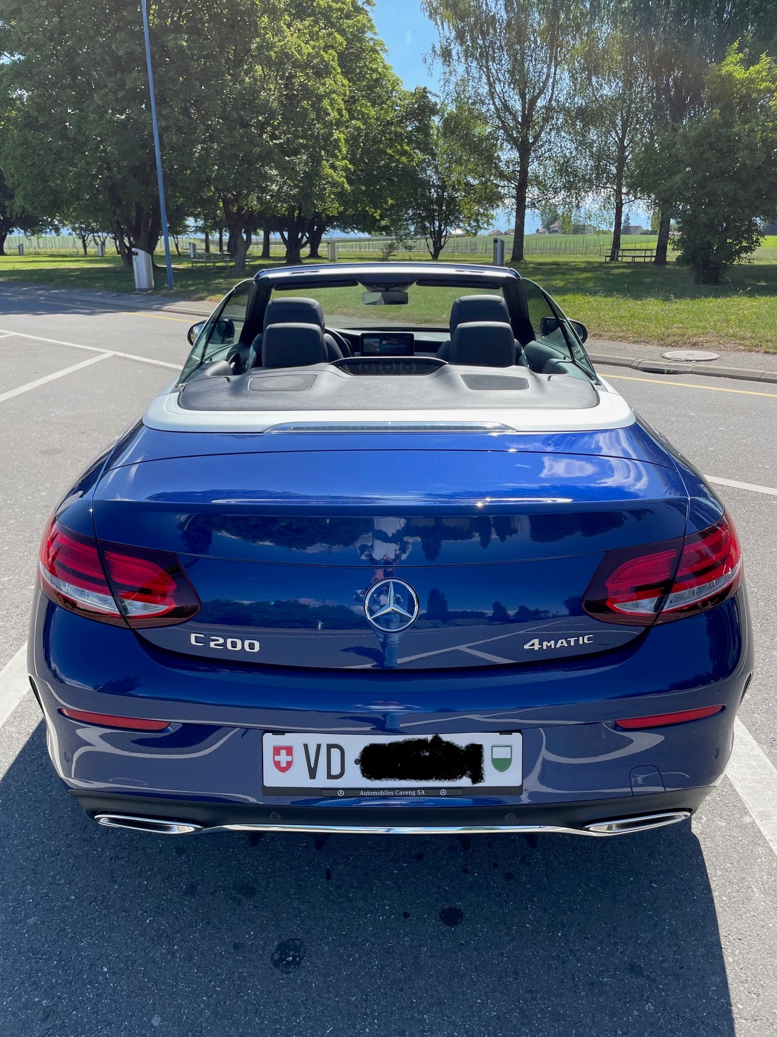 MERCEDES-BENZ C 200 4Matic AMG Line 9G-Tronic (véhicule Suisse)