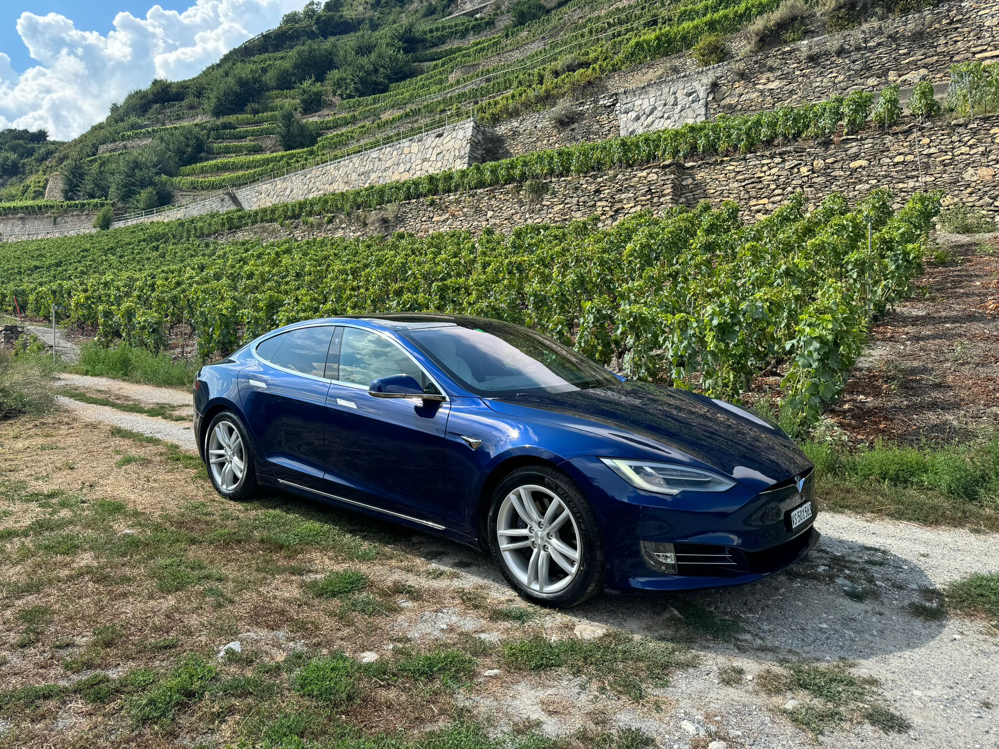 TESLA Model S Maximale-Reichweite