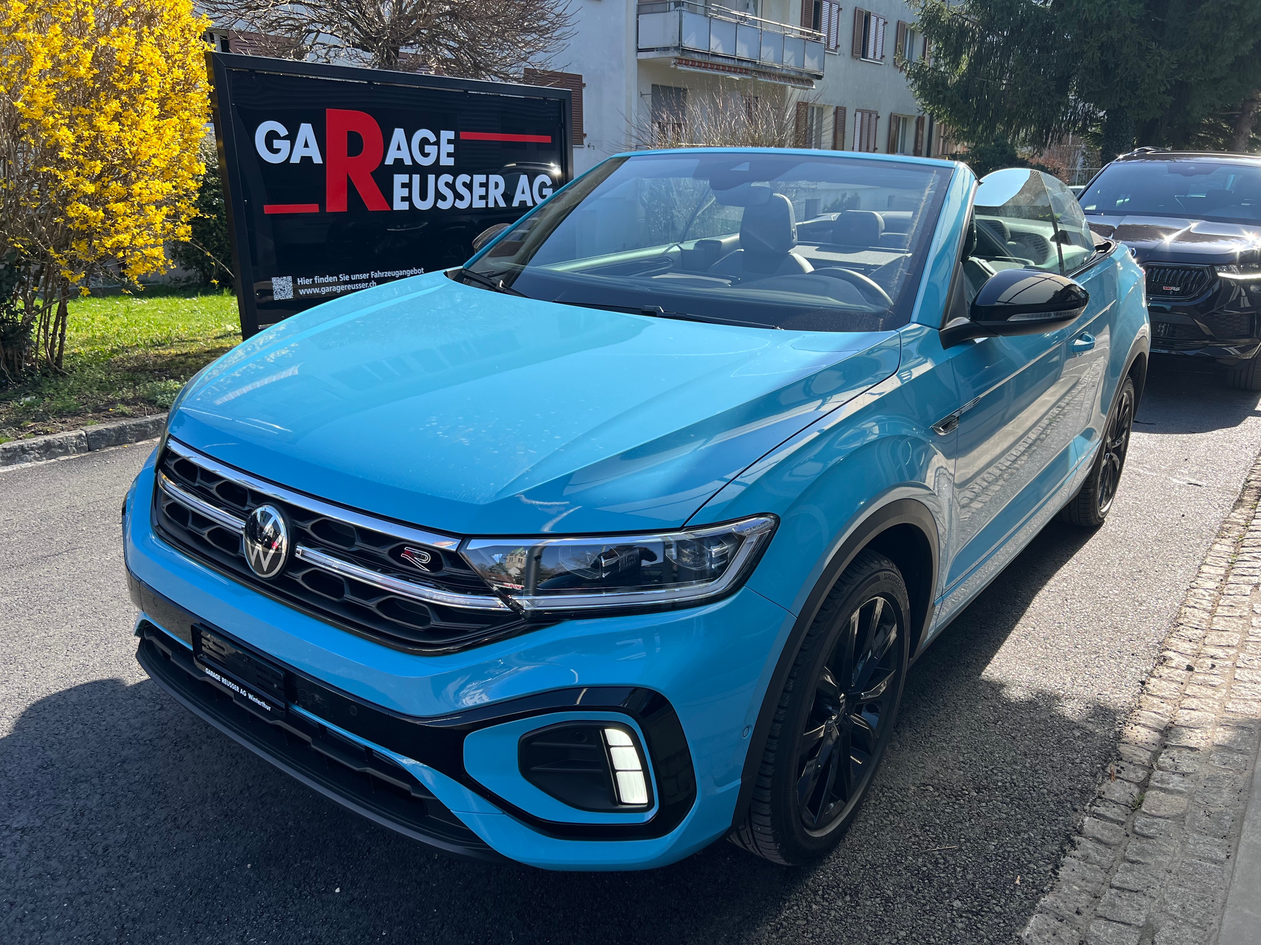 VW T-ROC CABRIOLET 1.5 TSI EVO R-LINE DSG ***BLACK STYLE & TEAL BLUE***