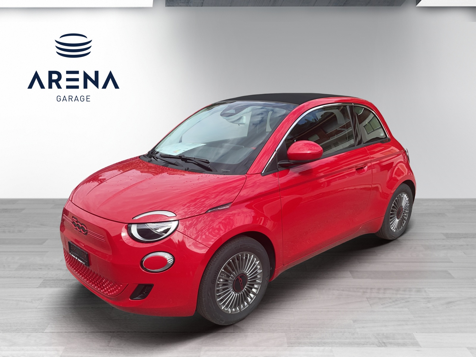 FIAT 500 C electric 87 kW Red