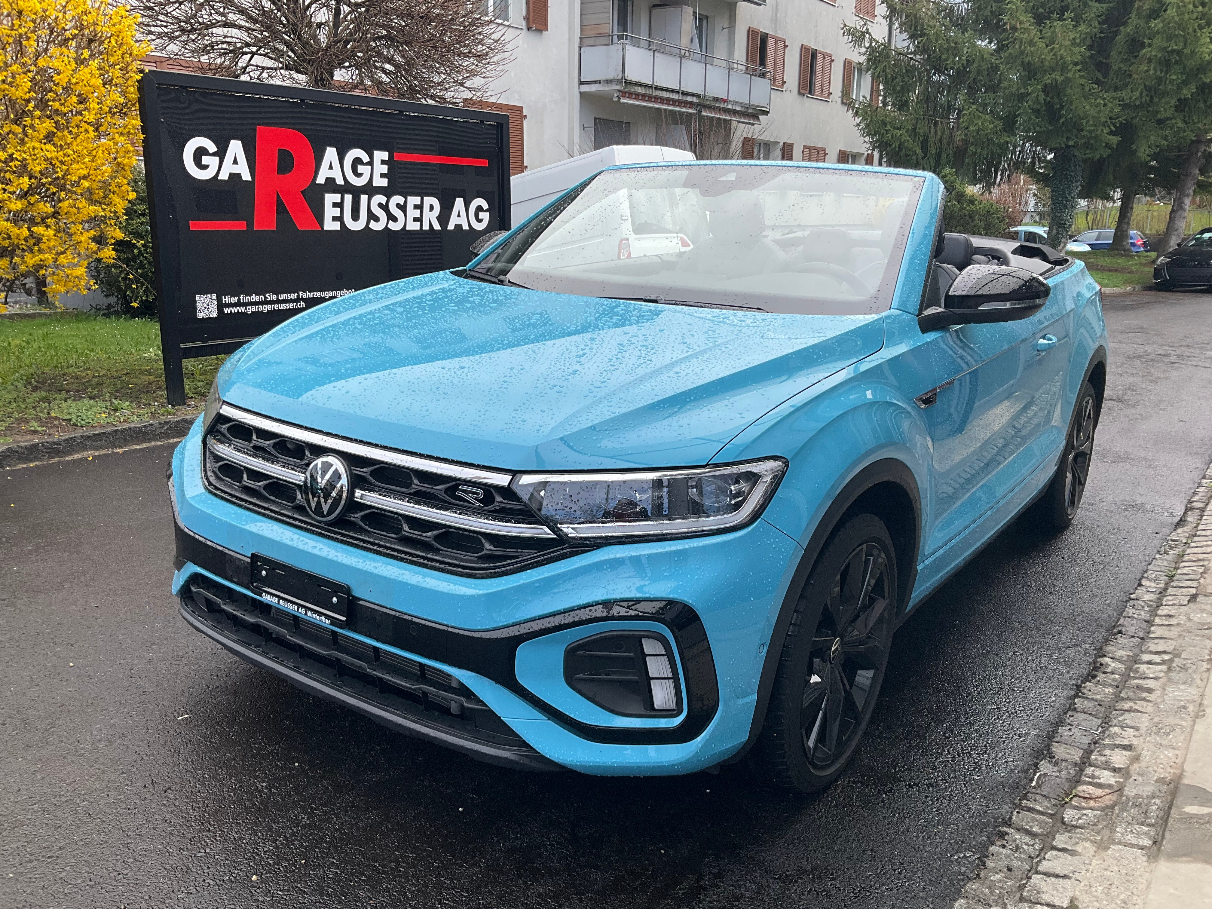 VW T-ROC CABRIOLET 1.5 TSI EVO R-LINE DSG ***BLACK STYLE & TEAL BLUE***