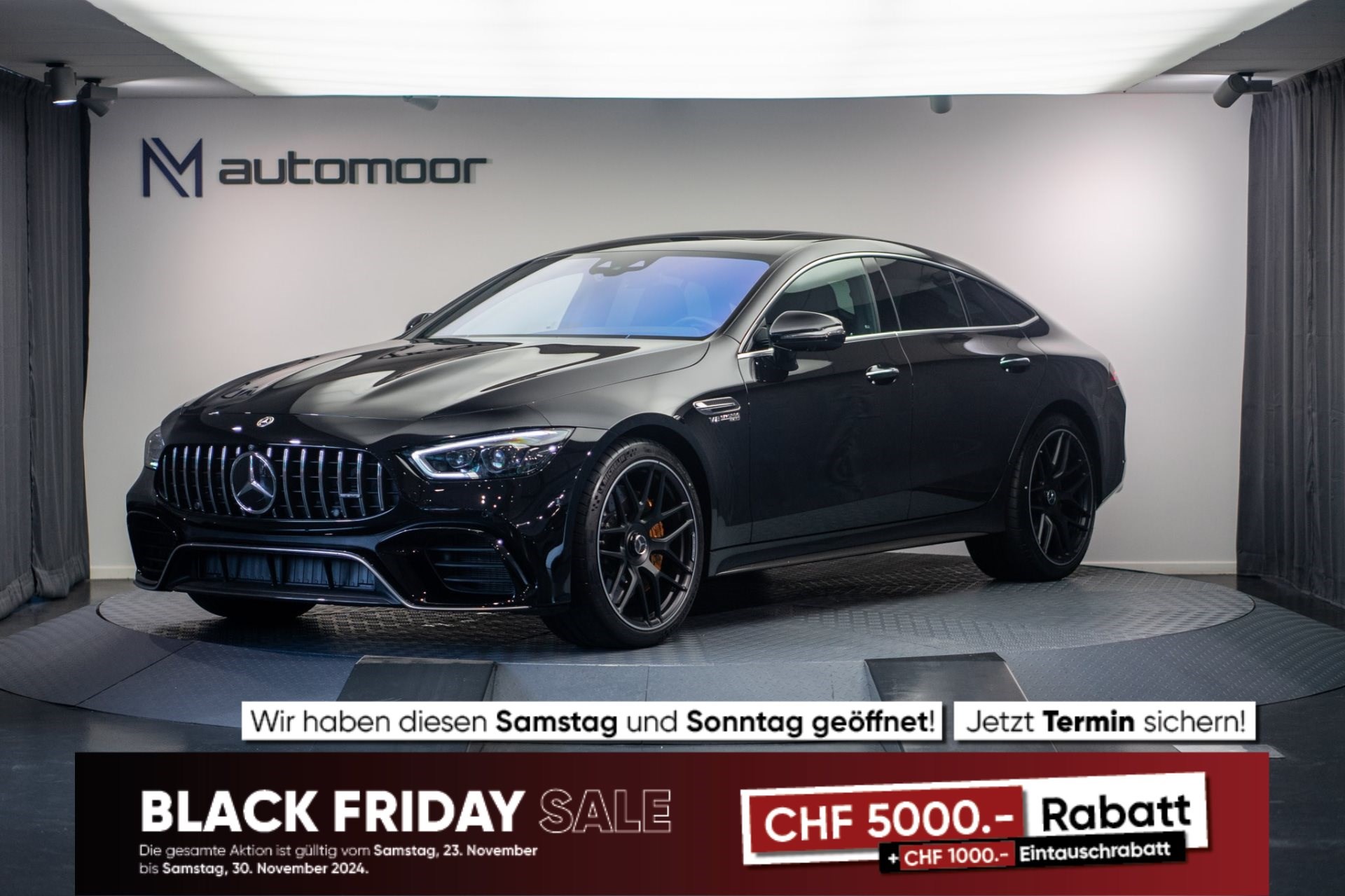 MERCEDES-BENZ AMG GT 63 S 4Matic+ Speedshift MCT *Burmester 3D* *Carbon* *Performance Sitze* *Keramik*