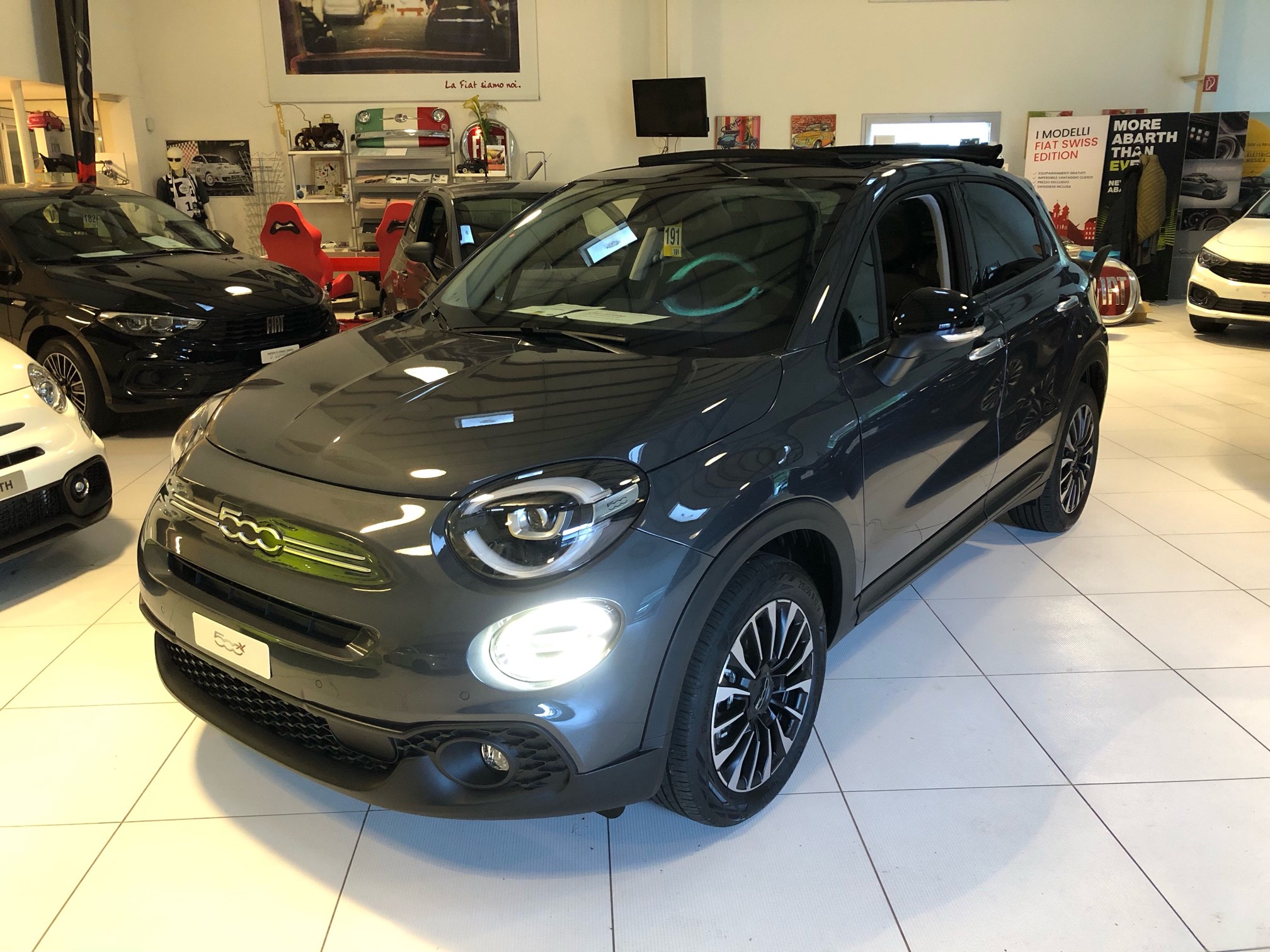 FIAT 500X 1.5 Hybrid Soft Top Swiss EditionDCT