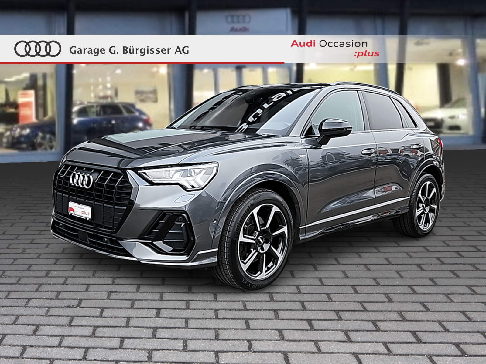 AUDI Q3 40 TFSI S line quattro S-tronic Daytonagrau Perleffekt