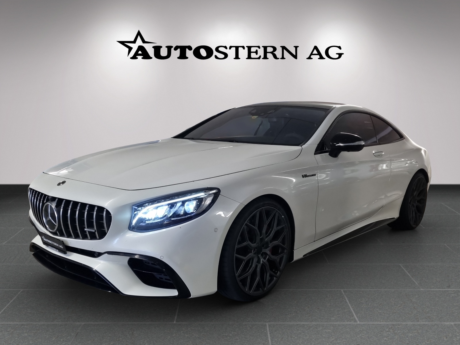 MERCEDES-BENZ S 63 AMG Coupé Limited White Black Performance 4Matic Speedshift MCT