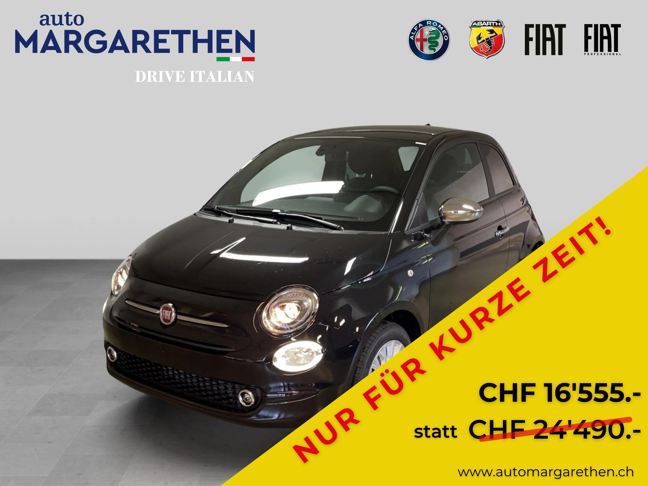 FIAT 500 1.0 Hybrid Swiss Edition